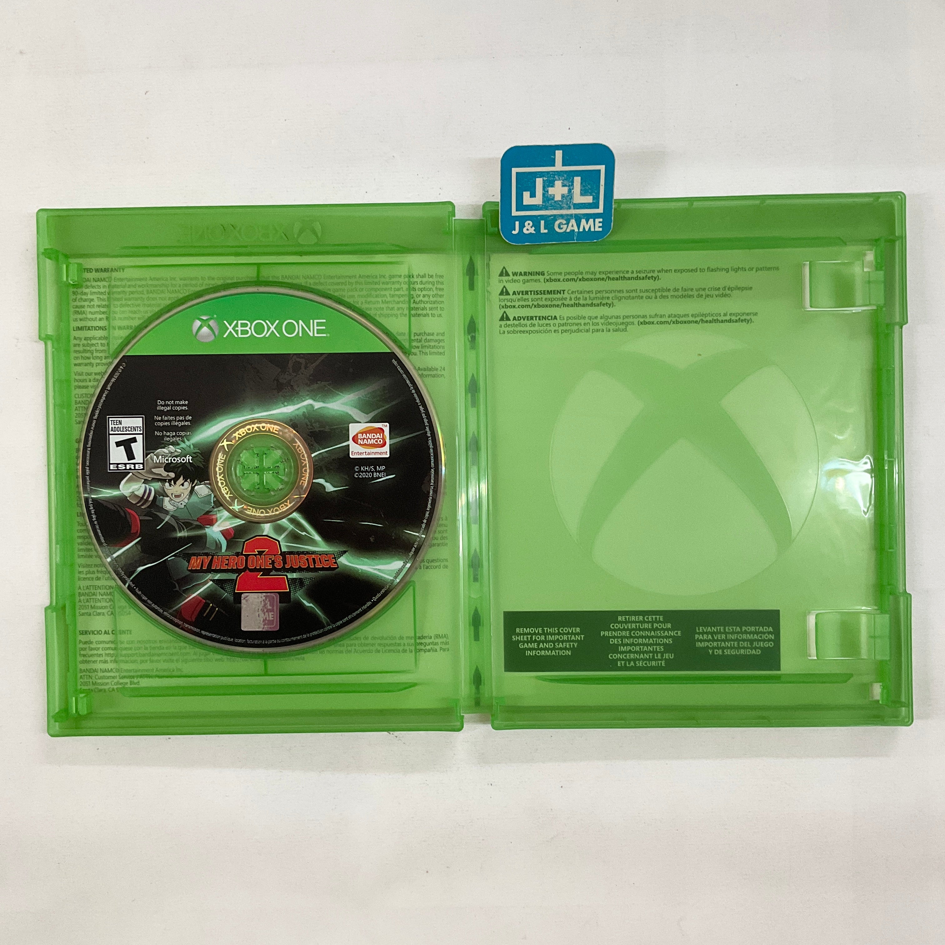 My Hero One’s Justice 2 - (XB1) Xbox One [Pre-Owned] Video Games Bandai Namco   