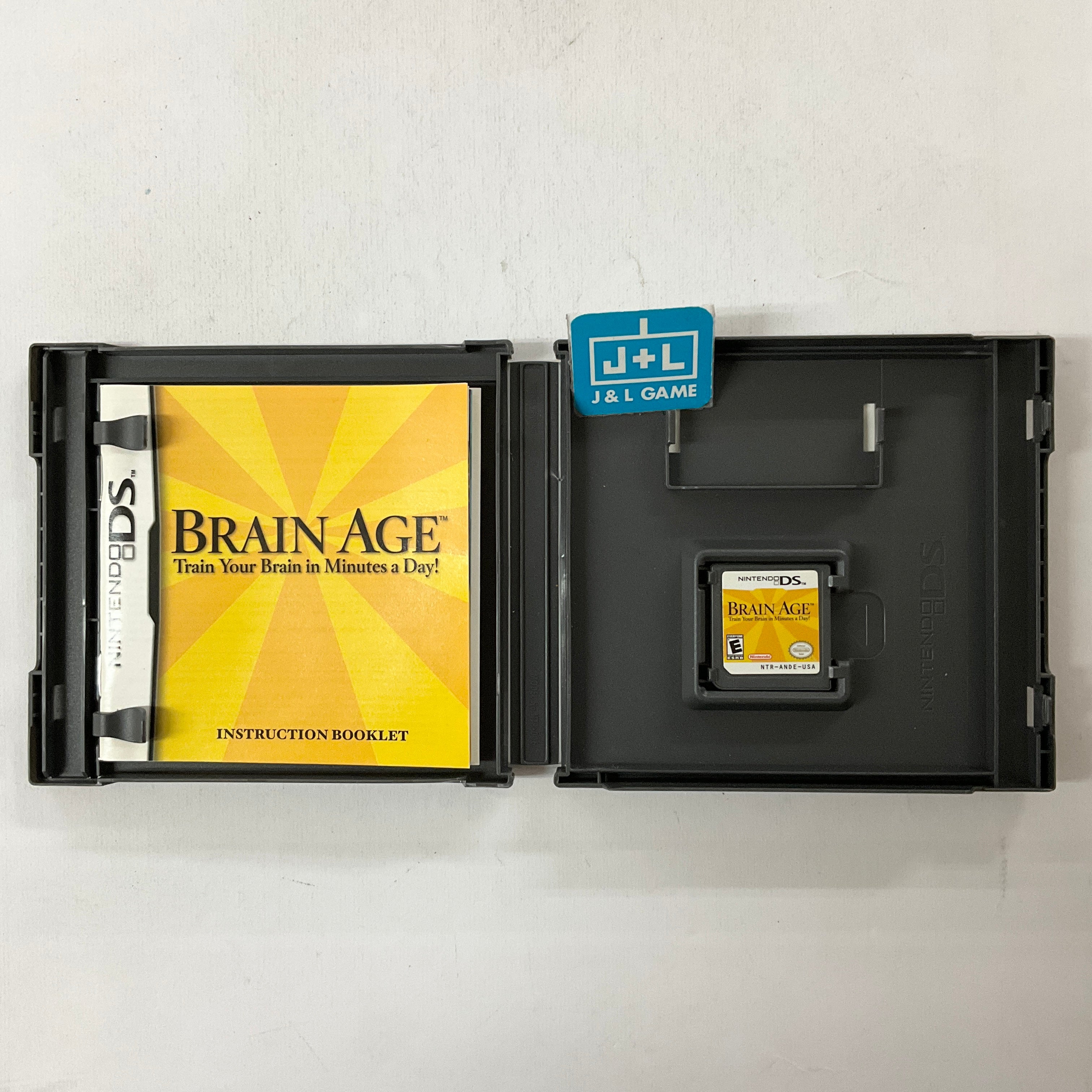 Brain Age: Train Your Brain in Minutes a Day! - (NDS) Nintendo DS [Pre-Owned] Video Games Nintendo   