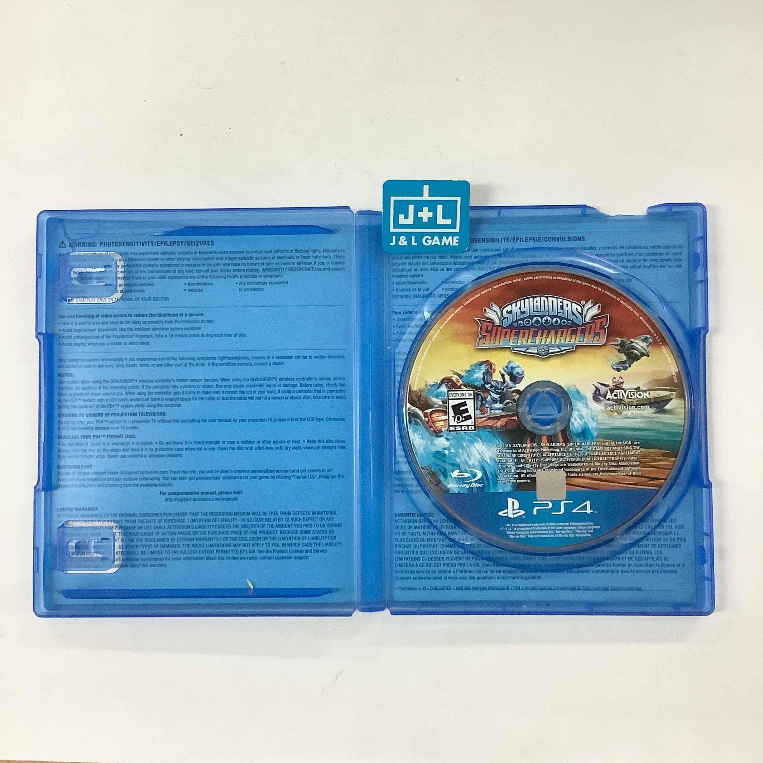 Skylanders SuperChargers (Game Only) - (PS4) PlayStation 4 [Pre-Owned] Video Games Activision   