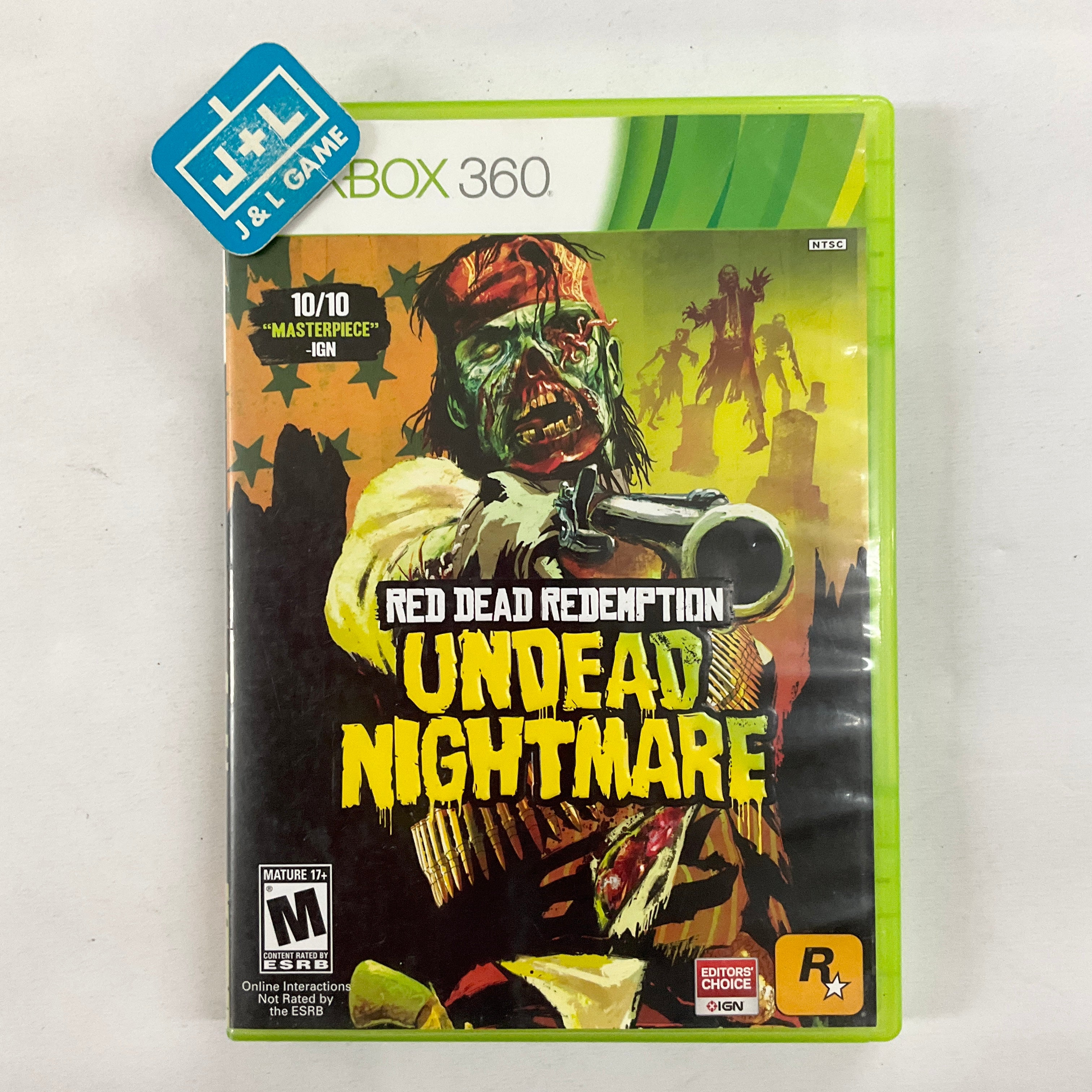 Red Dead Redemption: Undead Nightmare - Xbox 360 [Pre-Owned] Video Games Rockstar Games   