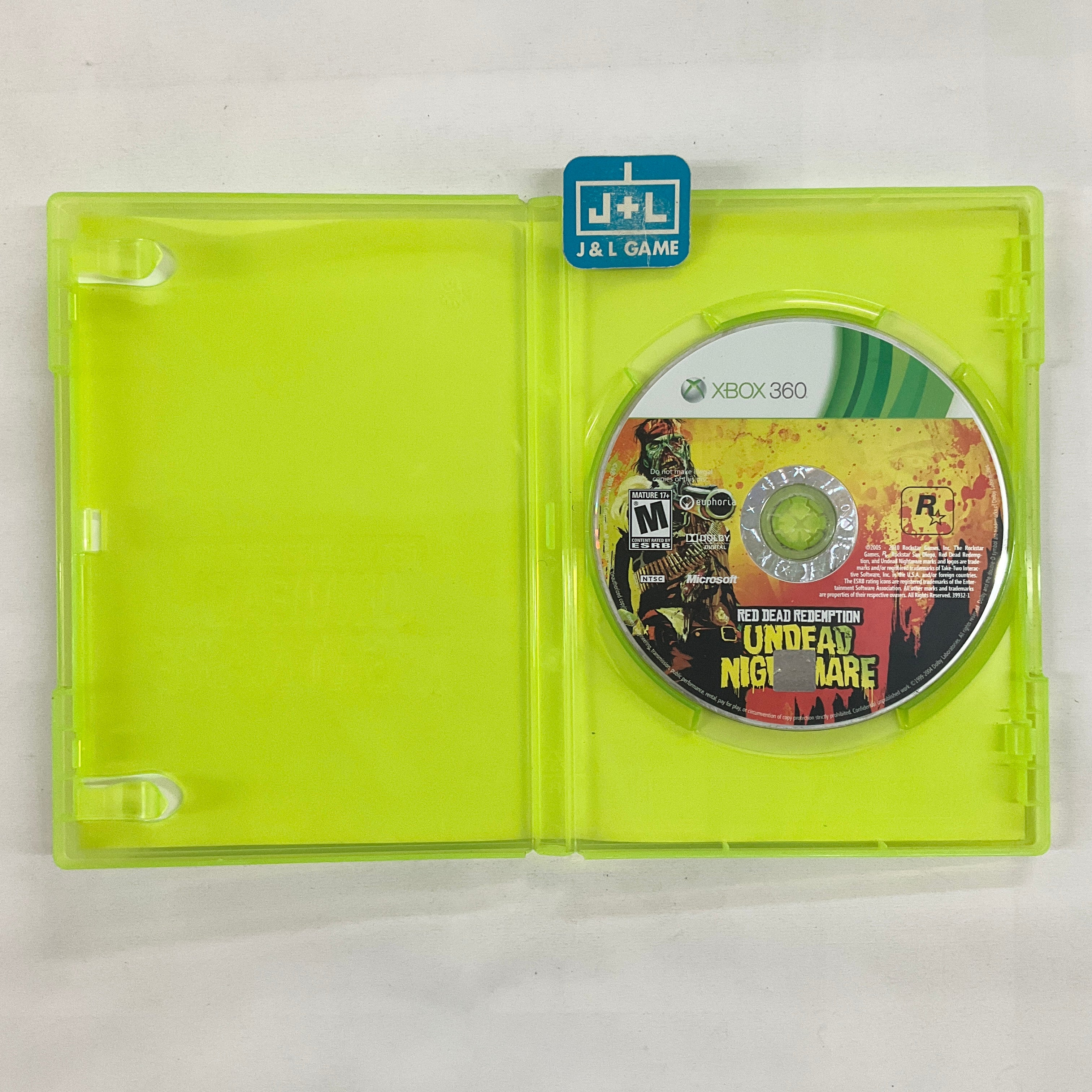 Red Dead Redemption: Undead Nightmare - Xbox 360 [Pre-Owned] Video Games Rockstar Games   