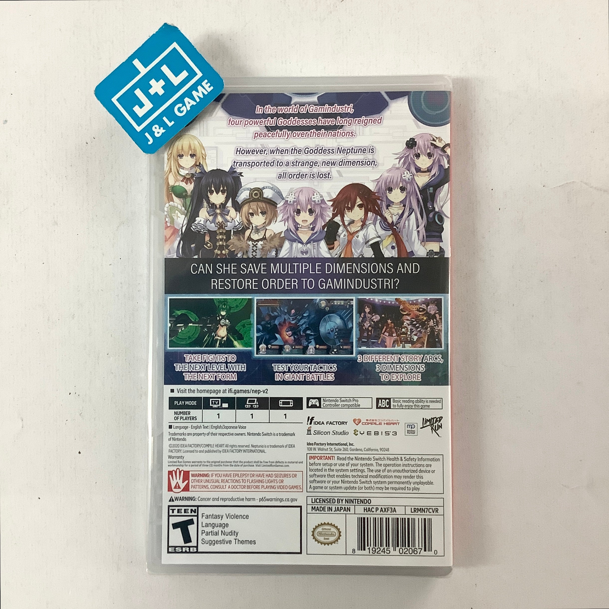 Megadimension Neptunia VII for Nintendo Switch outlet