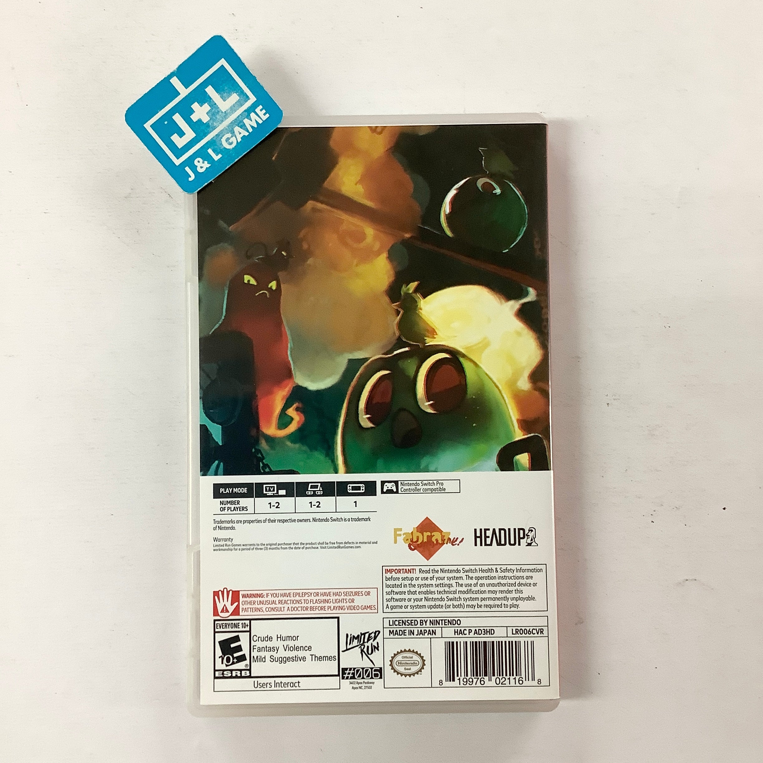 Slime-san: Superslime Edition (Limited Run #006) - (NSW) Nintendo Switch [Pre-Owned] Video Games Limited Run Games   