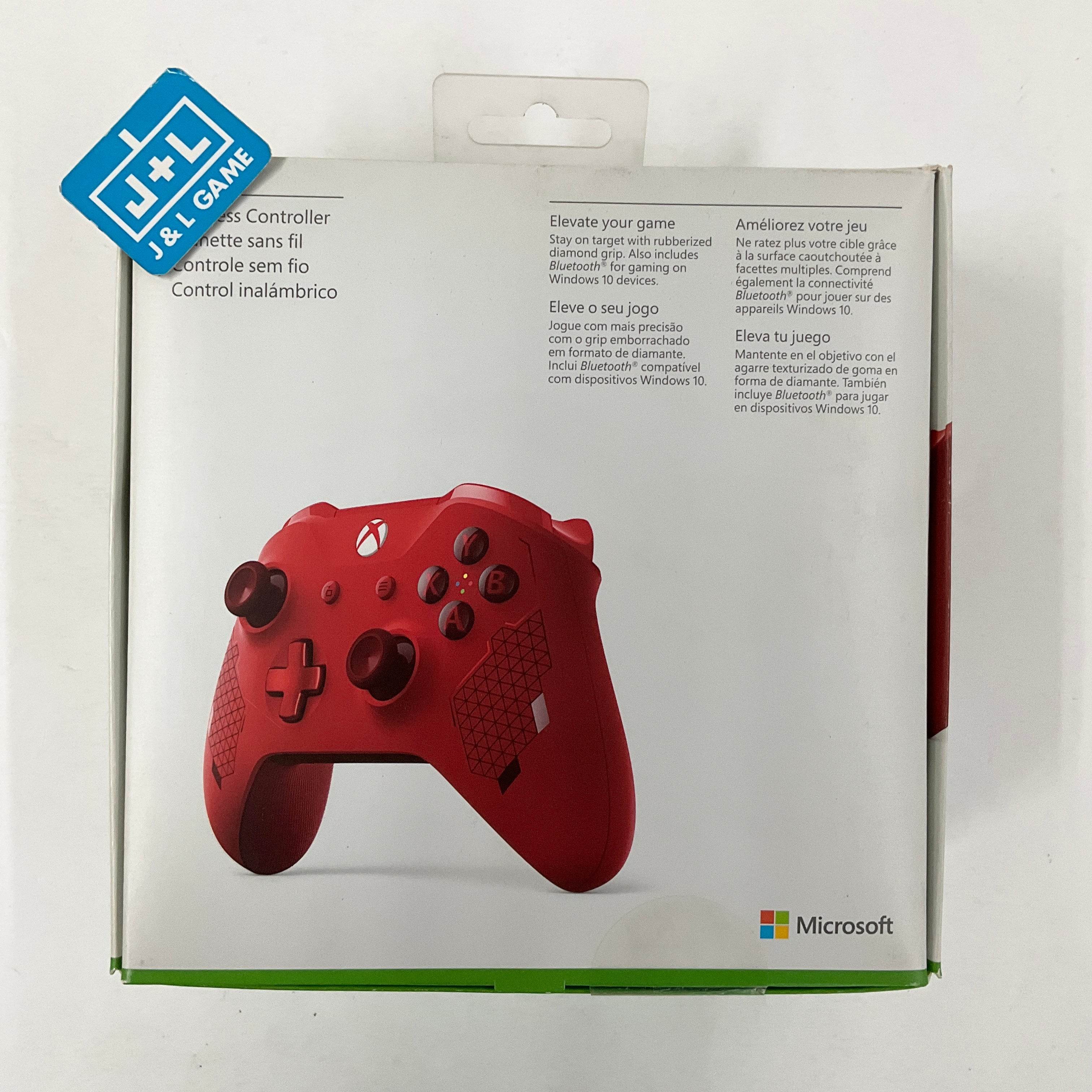 Microsoft Xbox One Wireless Controller (Sport Red Special Edition) - (XB1) Xbox One Accessories Microsoft   