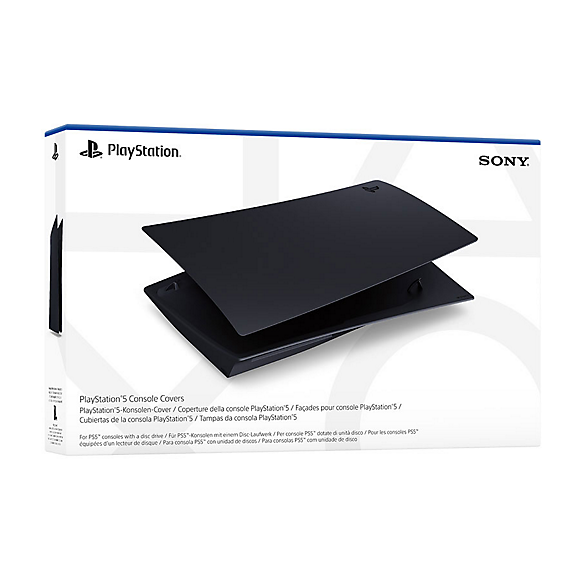 Sony PlayStation 5 DISC Console Cover (Midnight Black) - (PS5) Playstation 5 Accessories J&L Video Games New York City   