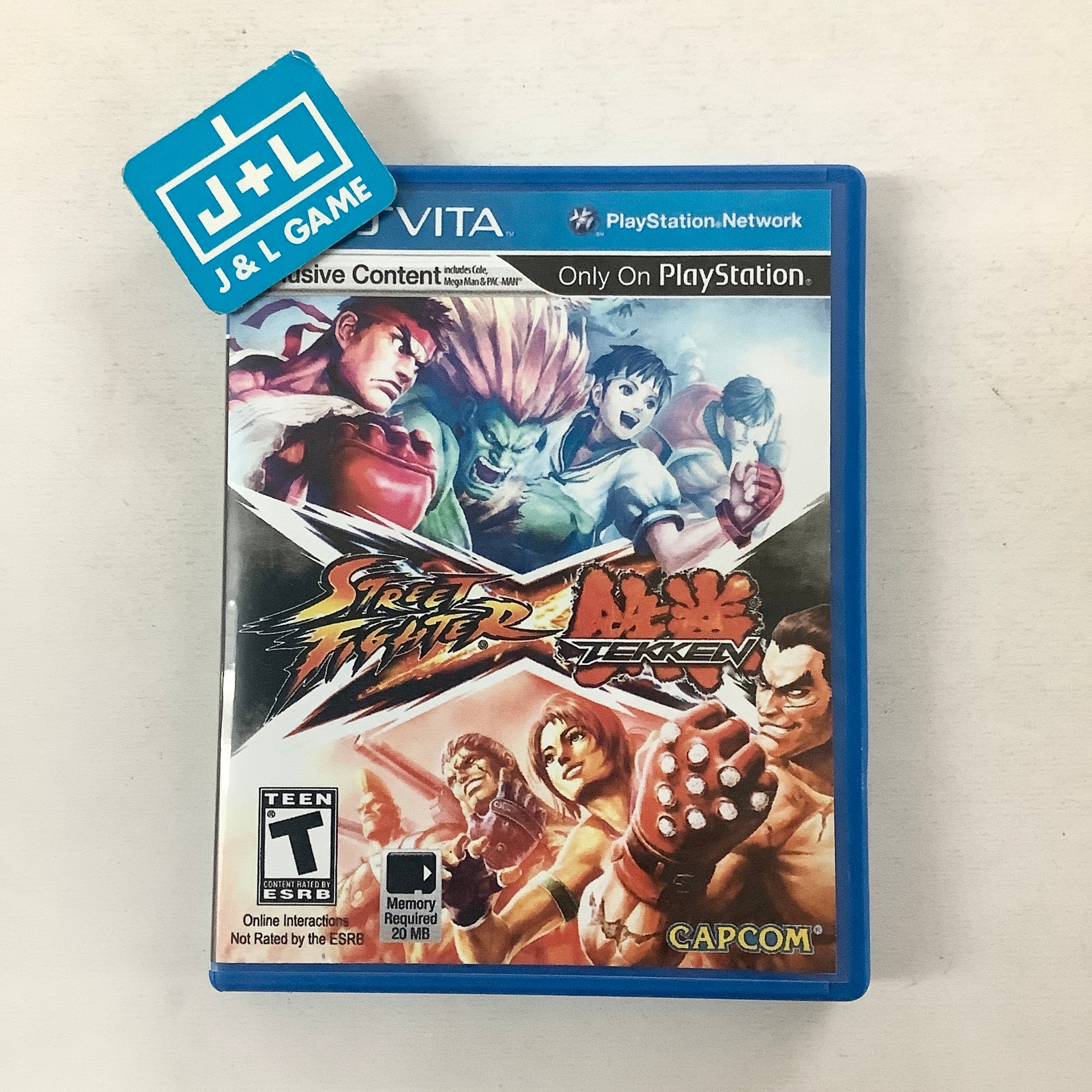 Street Fighter X Tekken - (PSV) PlayStation Vita [Pre-Owned] Video Games Capcom   