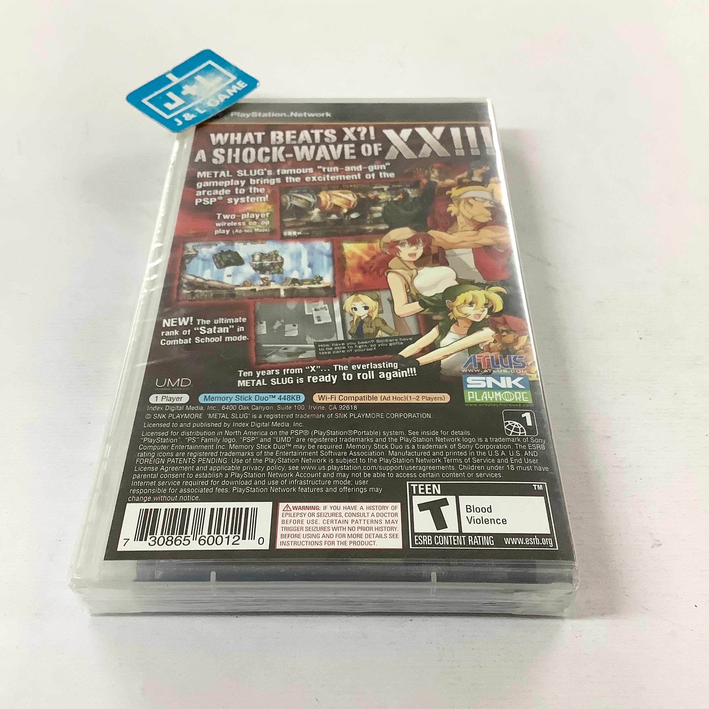 Metal Slug Anthology & XX & Dracula X For 2024 Sony PSP SHIPS SAME DAY