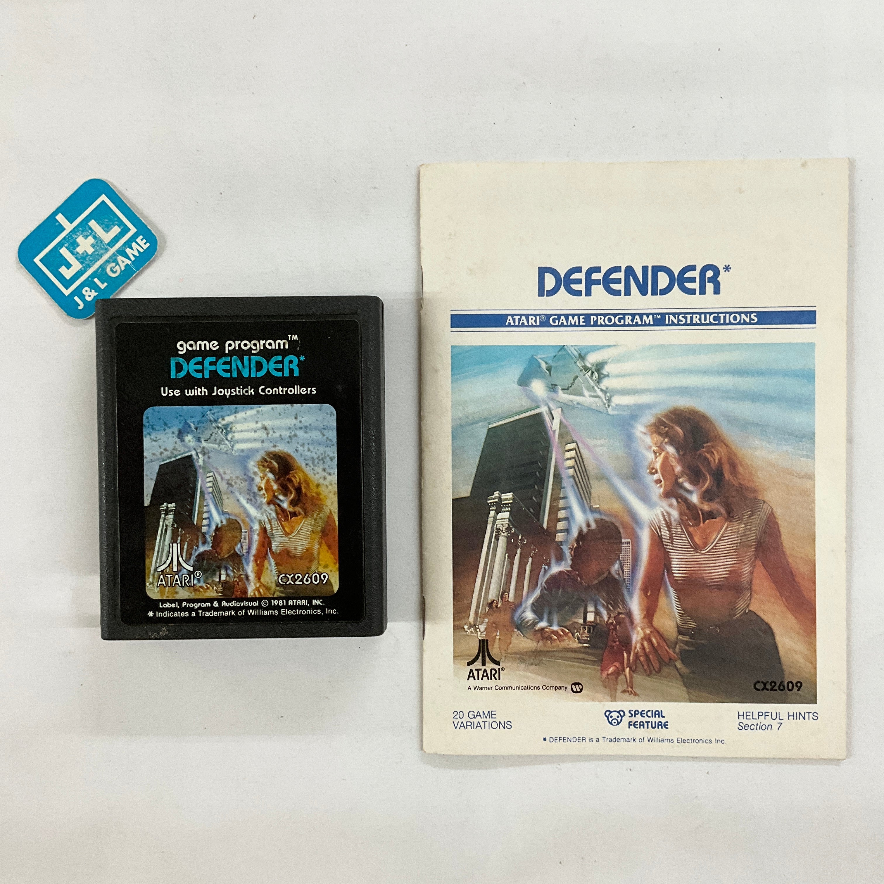 Defender - (A26) Atari 2600 [Pre-Owned] Video Games Atari Inc.   