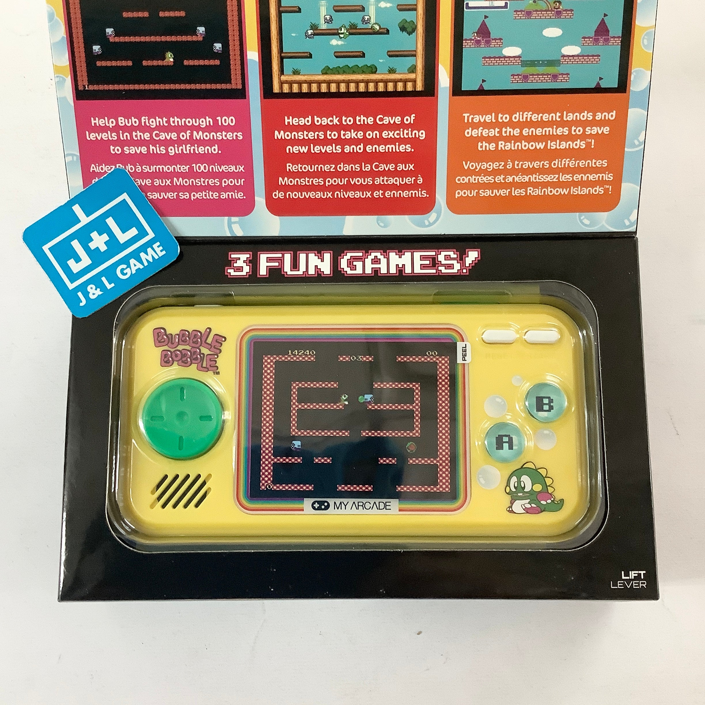 My Arcade Pocket Player (Bubble Bobble) Toy My Arcade   