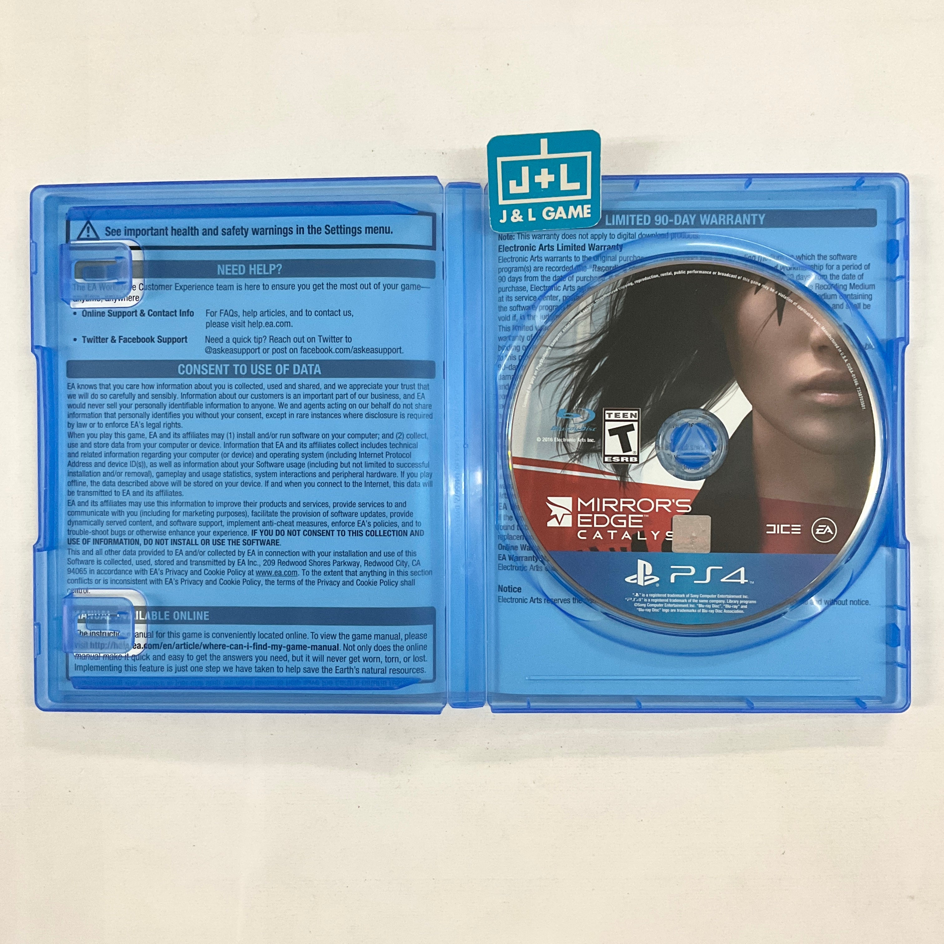 Mirror's Edge Catalyst - (PS4) PlayStation 4 [Pre-Owned] Video Games Electronic Arts   