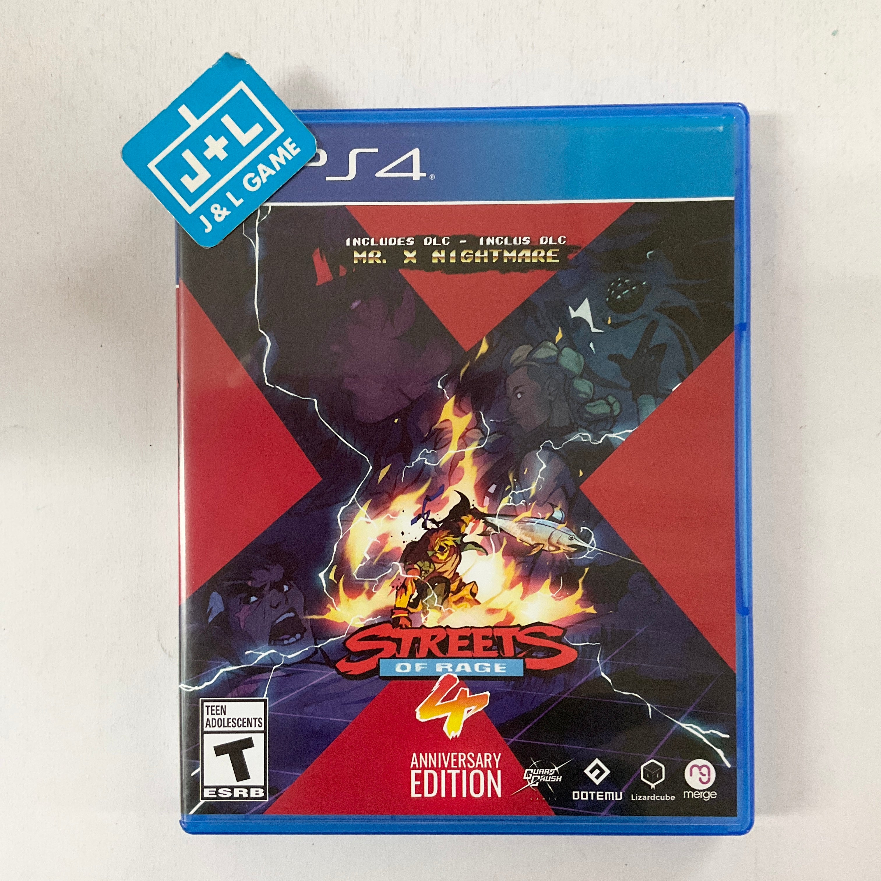 Streets of Rage 4 - Anniversary Edition - (PS4) PlayStation 4 [Pre-Owned] Video Games Merge Games