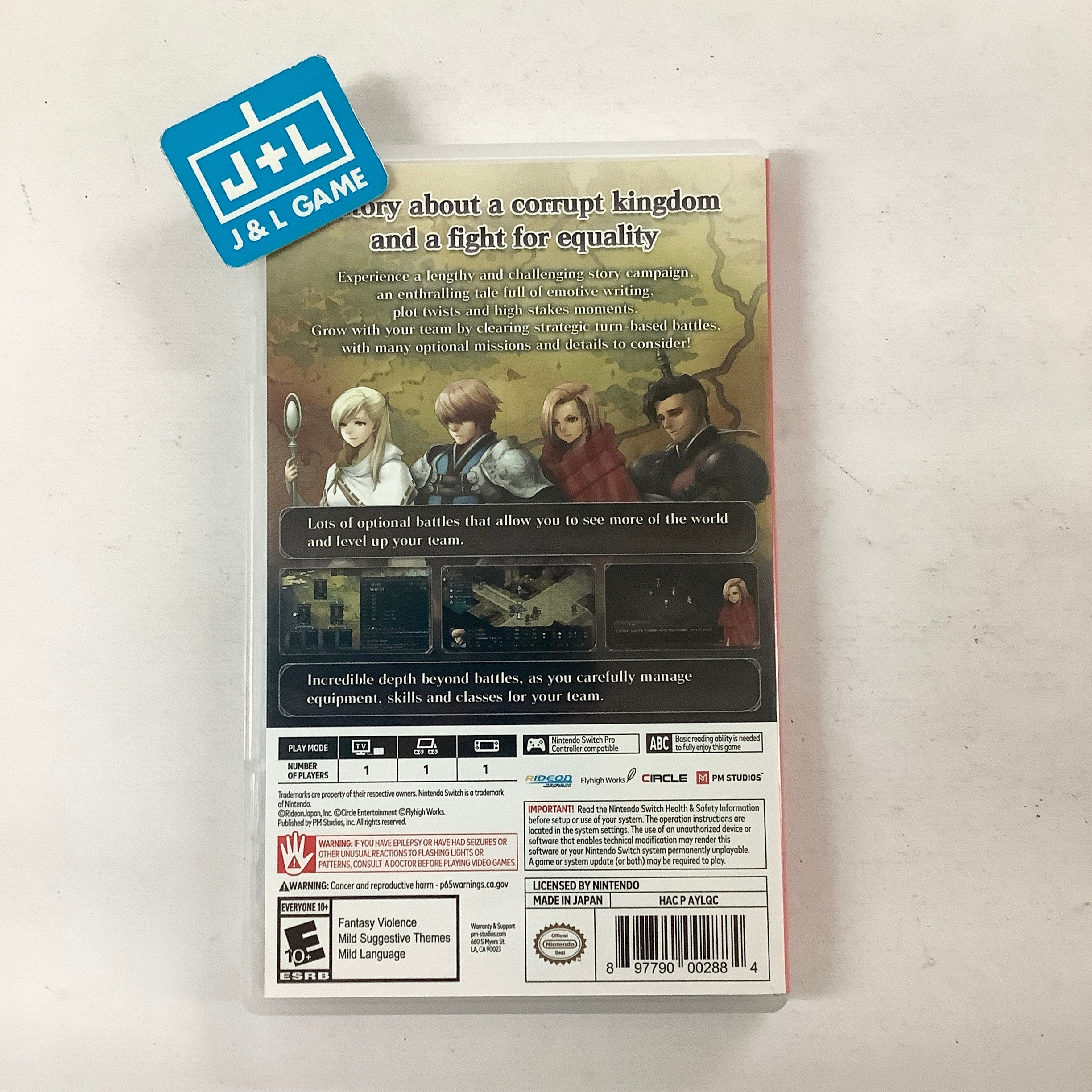 Mercenaries Blaze: Dawn of The Twin Dragons - (NSW) Nintendo Switch [Pre-Owned] Video Games PM Studios   