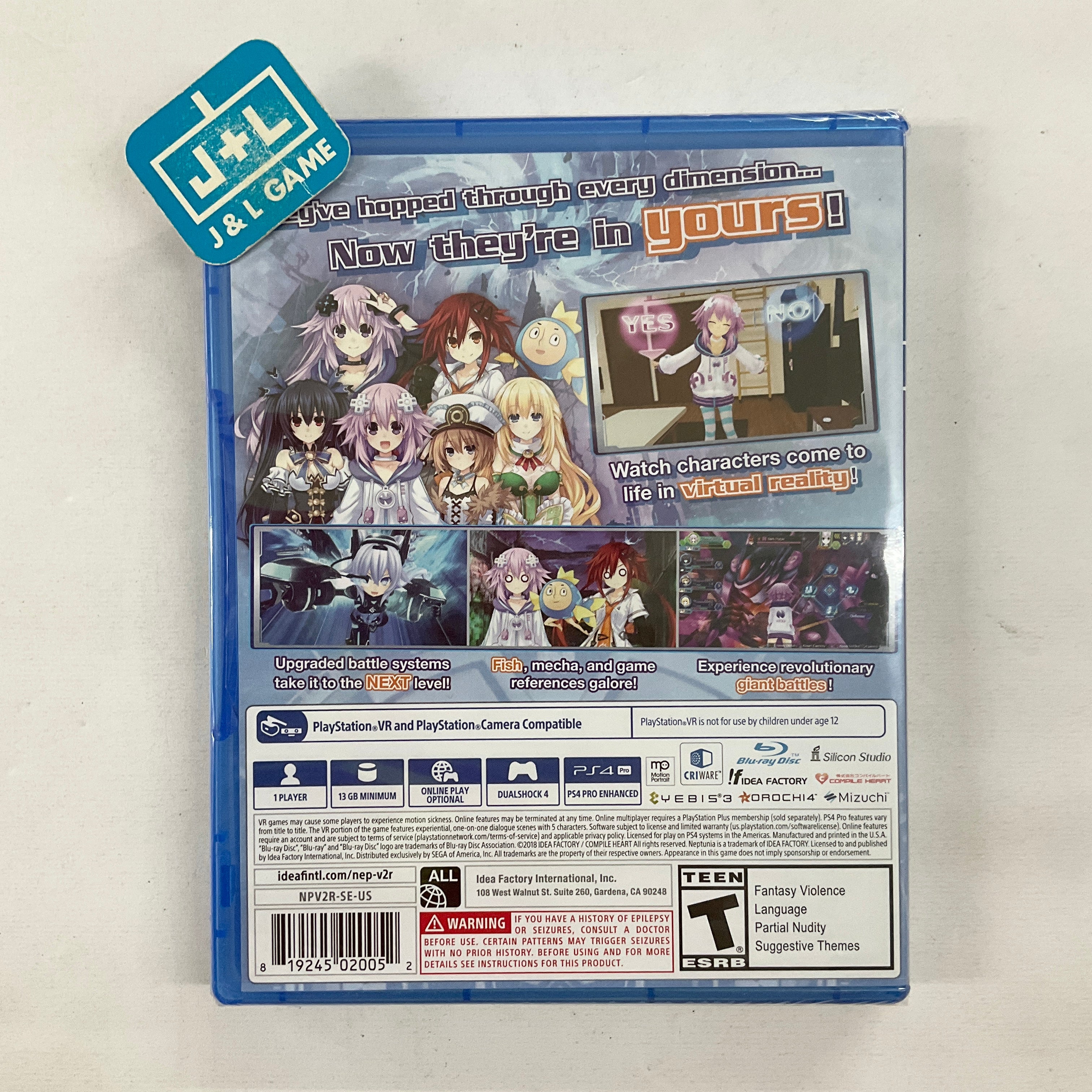 Megadimension Neptunia VIIR - (PS4) PlayStation 4 Video Games SEGA   