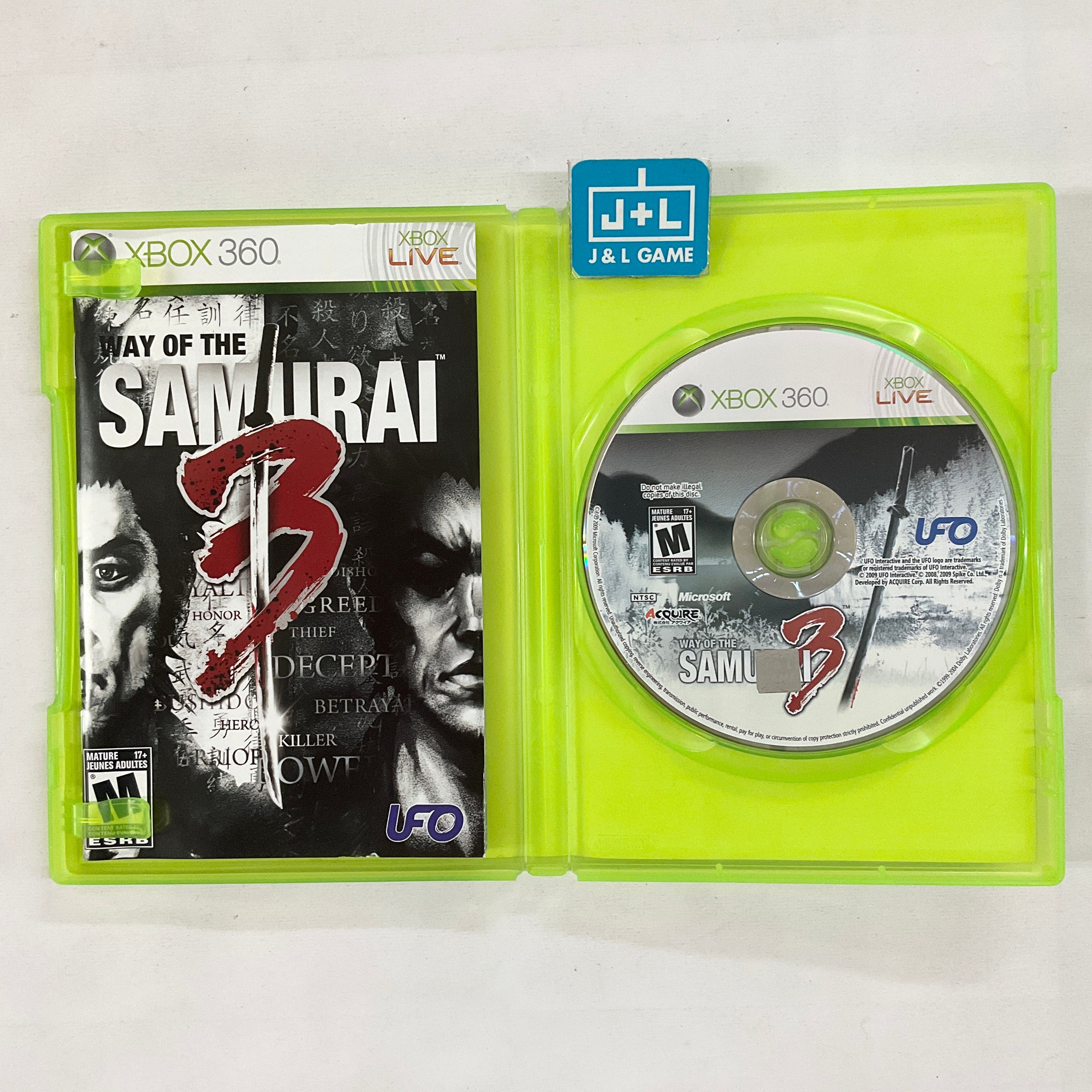 Way of the Samurai 3 - Xbox 360 [Pre-Owned] Video Games UFO Interactive