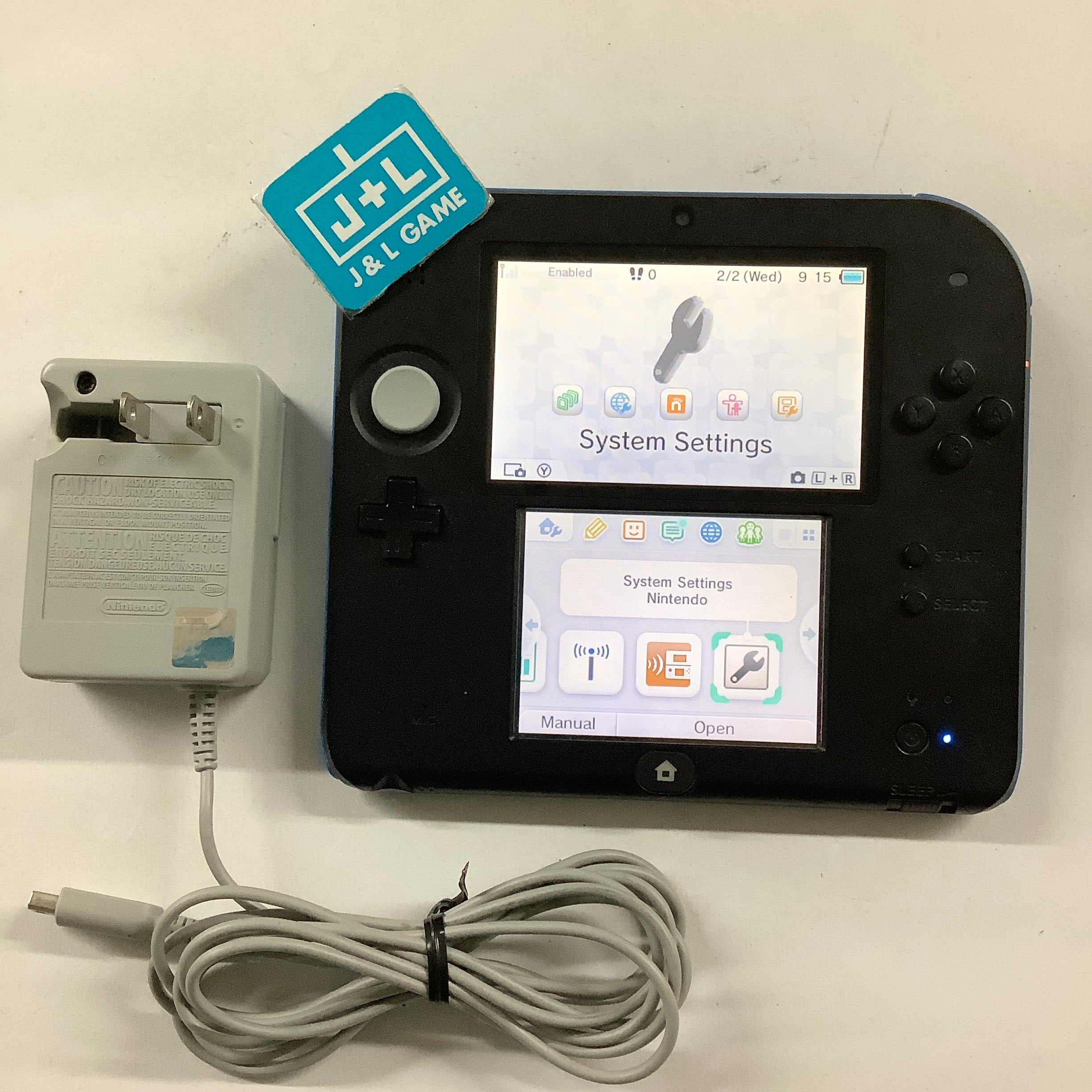 Nintendo 2DS Console - (Electric Blue) - Nintendo 3DS [Pre-Owned] CONSOLE Nintendo