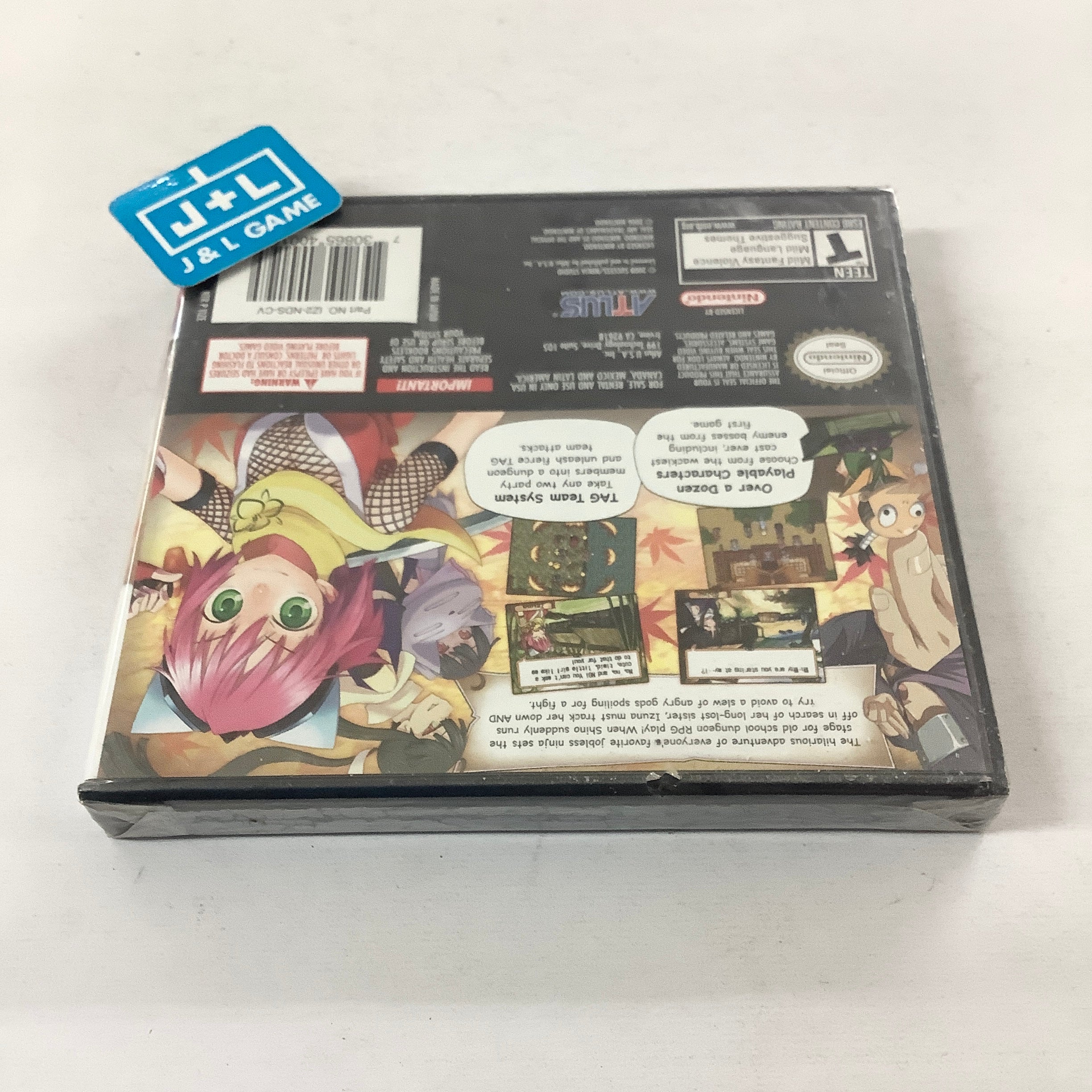 Izuna 2: The Unemployed Ninja Returns - (NDS) Nintendo DS Video Games Atlus   