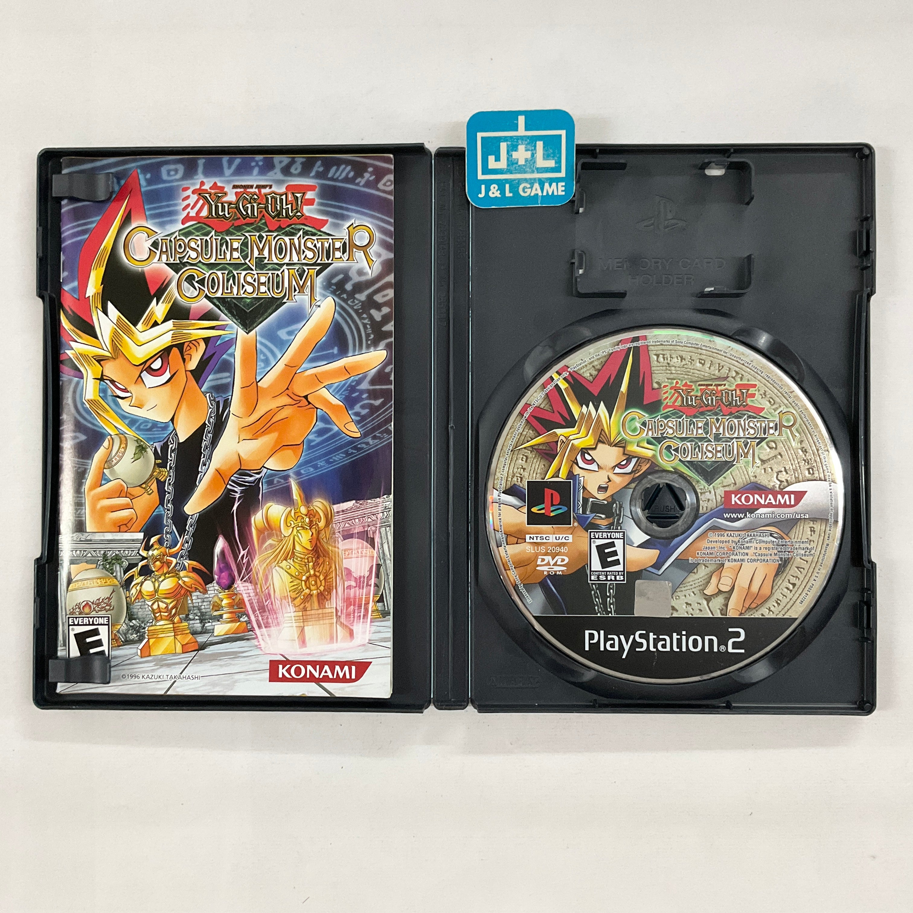 Yu-Gi-Oh! Capsule Monster Coliseum - (PS2) Playstation 2 [Pre-Owned] Video Games Konami   