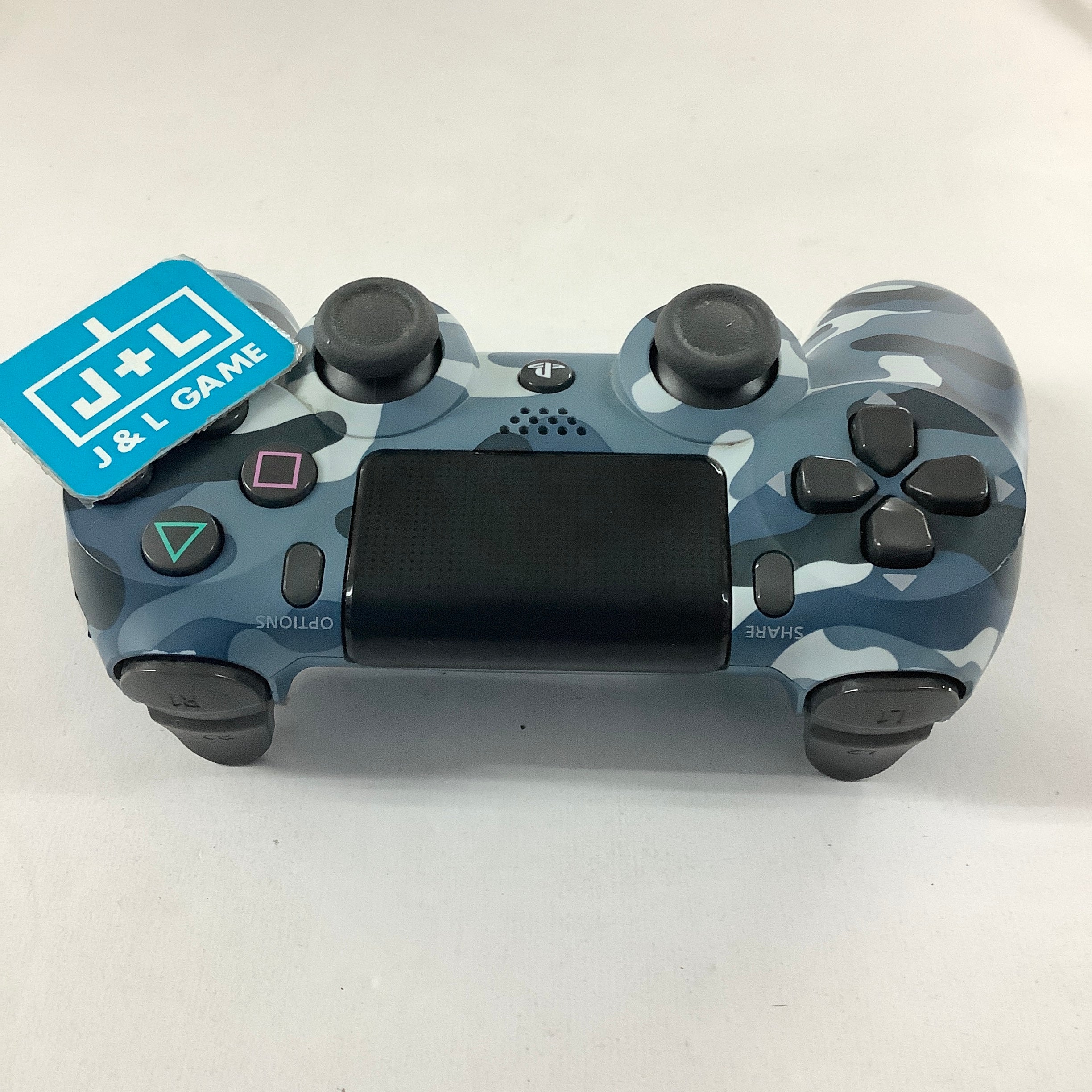 SONY DualShock 4 Wireless Controller (Blue Camouflage) - (PS4) PlayStation 4 [Pre-Owned] Accessories Sony