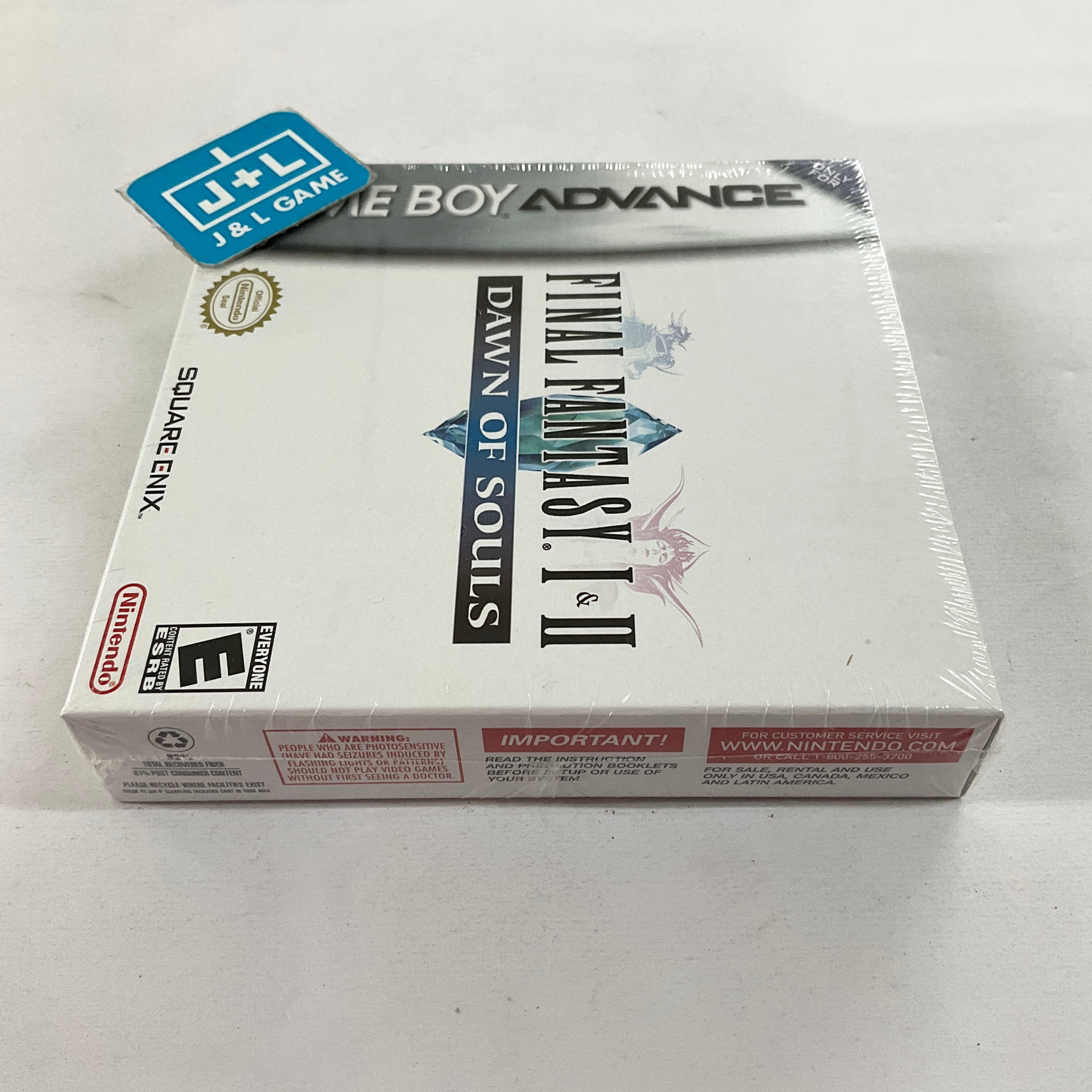 Final Fantasy I & II: Dawn of Souls - (GBA) Game Boy Advance Video Games Nintendo   