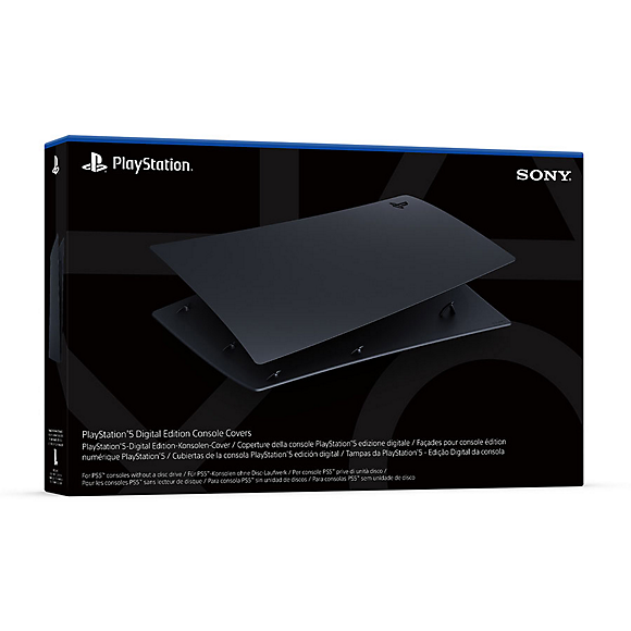 Sony PlayStation 5 DIGITAL Console Cover (Midnight Black) - (PS5) Playstation 5 Accessories J&L Video Games New York City   