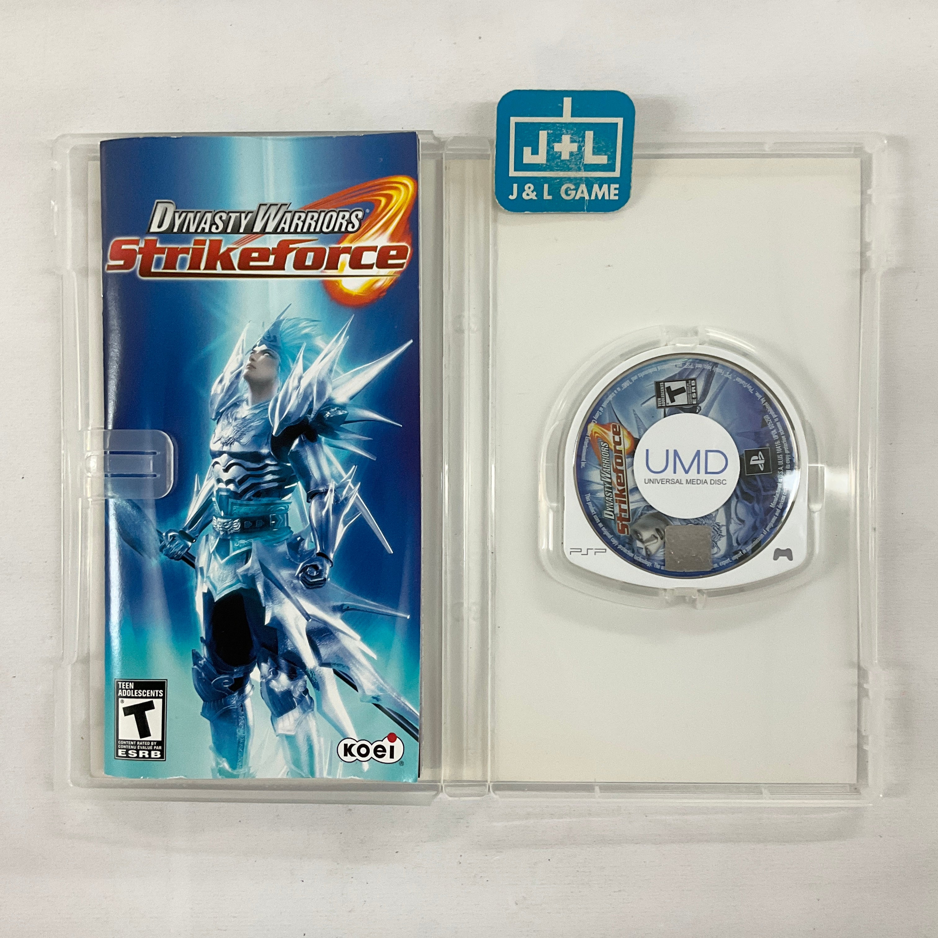 Dynasty Warriors: Strikeforce - Sony PSP [Pre-Owned] Video Games Koei   