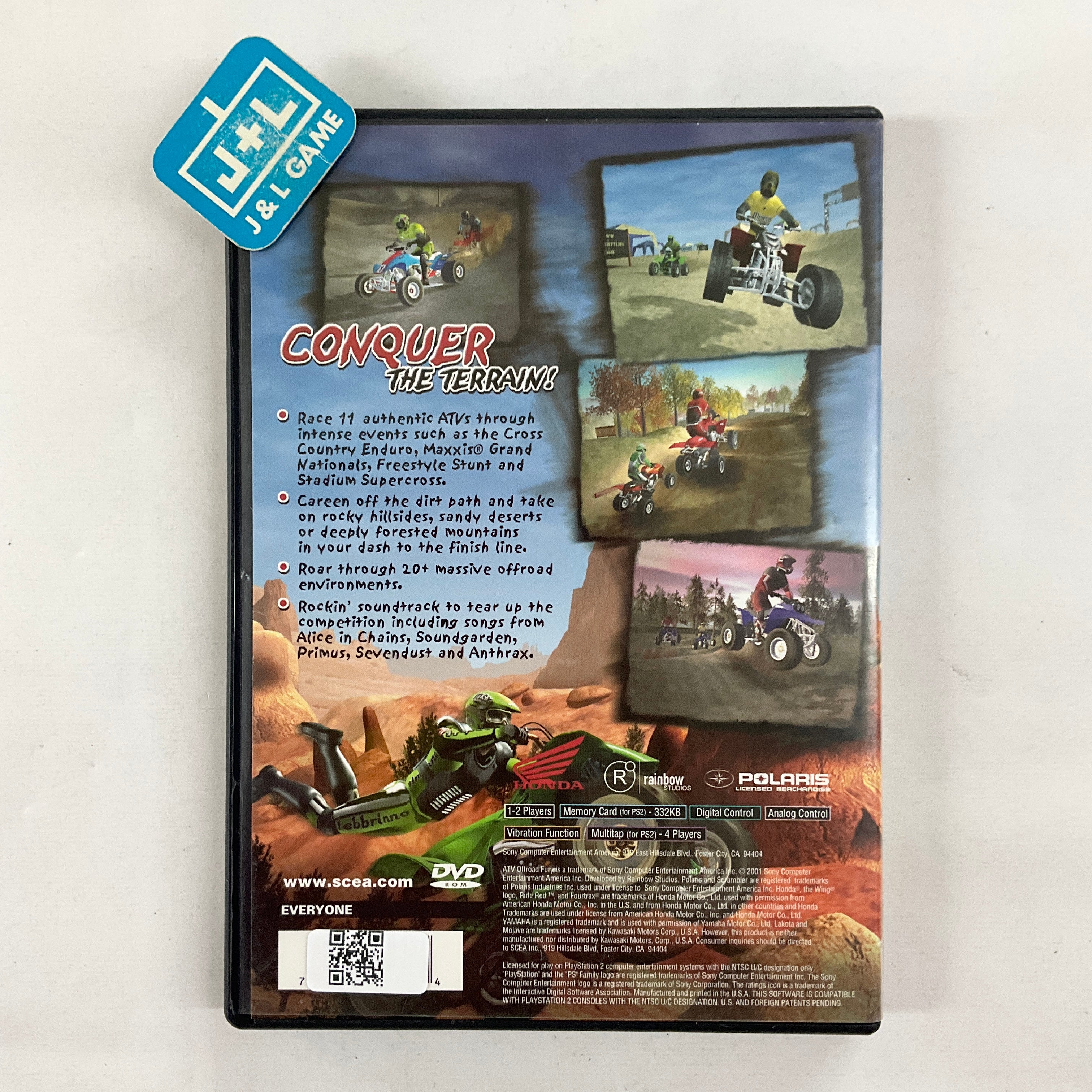 ATV Offroad Fury (Greatest Hits) - PlayStation 2 [Pre-Owned] Video Games SCEA   