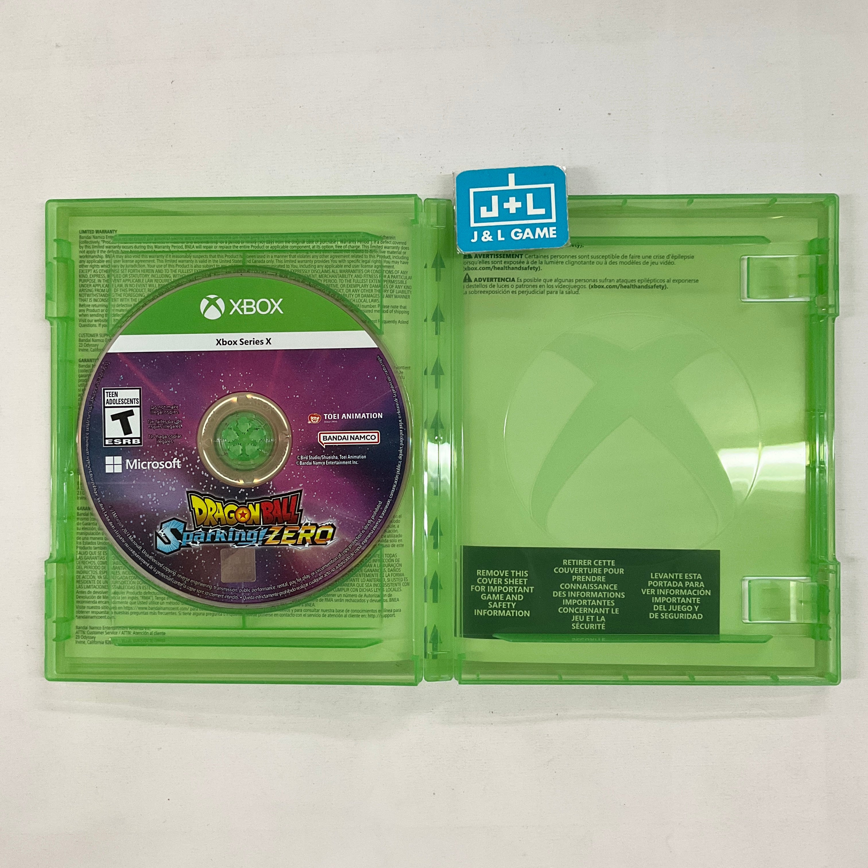 Dragon Ball Sparking! Zero - (XSX) Xbox Series X [Pre-Owned] Video Games Bandai Namco Entertainment   