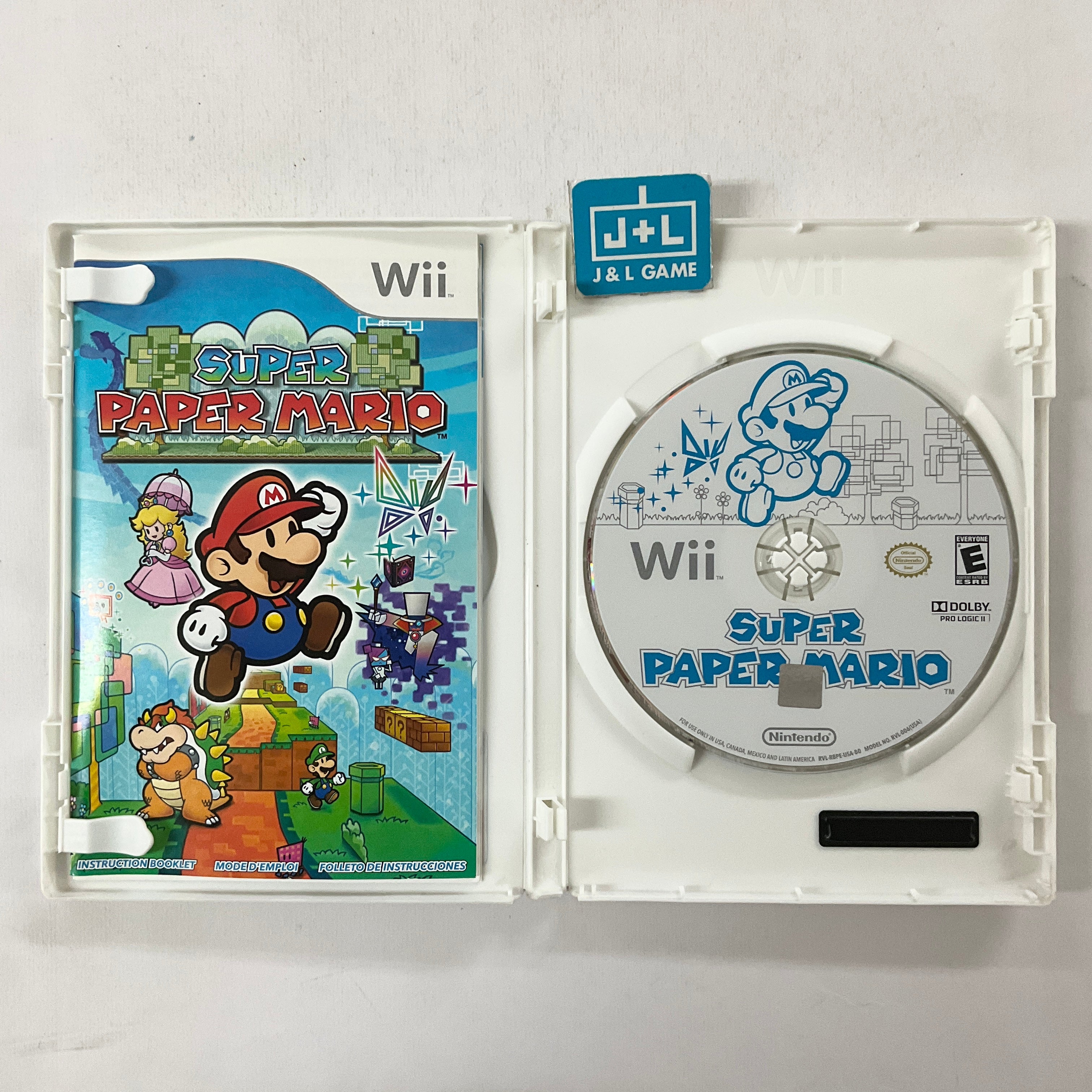 Super Paper Mario (Nintendo Selects) - Nintendo Wii [Pre-Owned] Video Games Nintendo