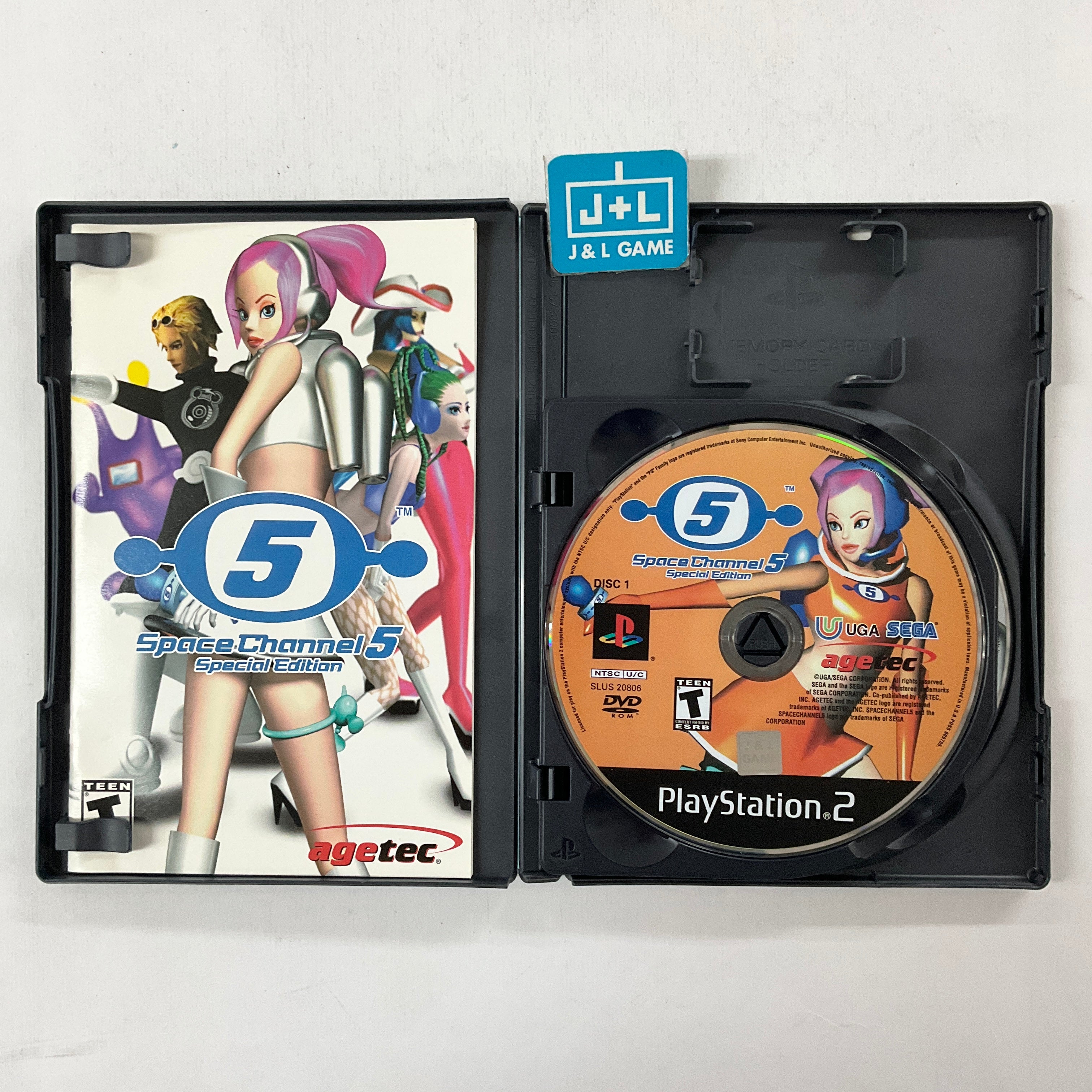 Space Channel 5: Special Edition - (PS2) PlayStation 2 [Pre-Owned] Video Games Agetec