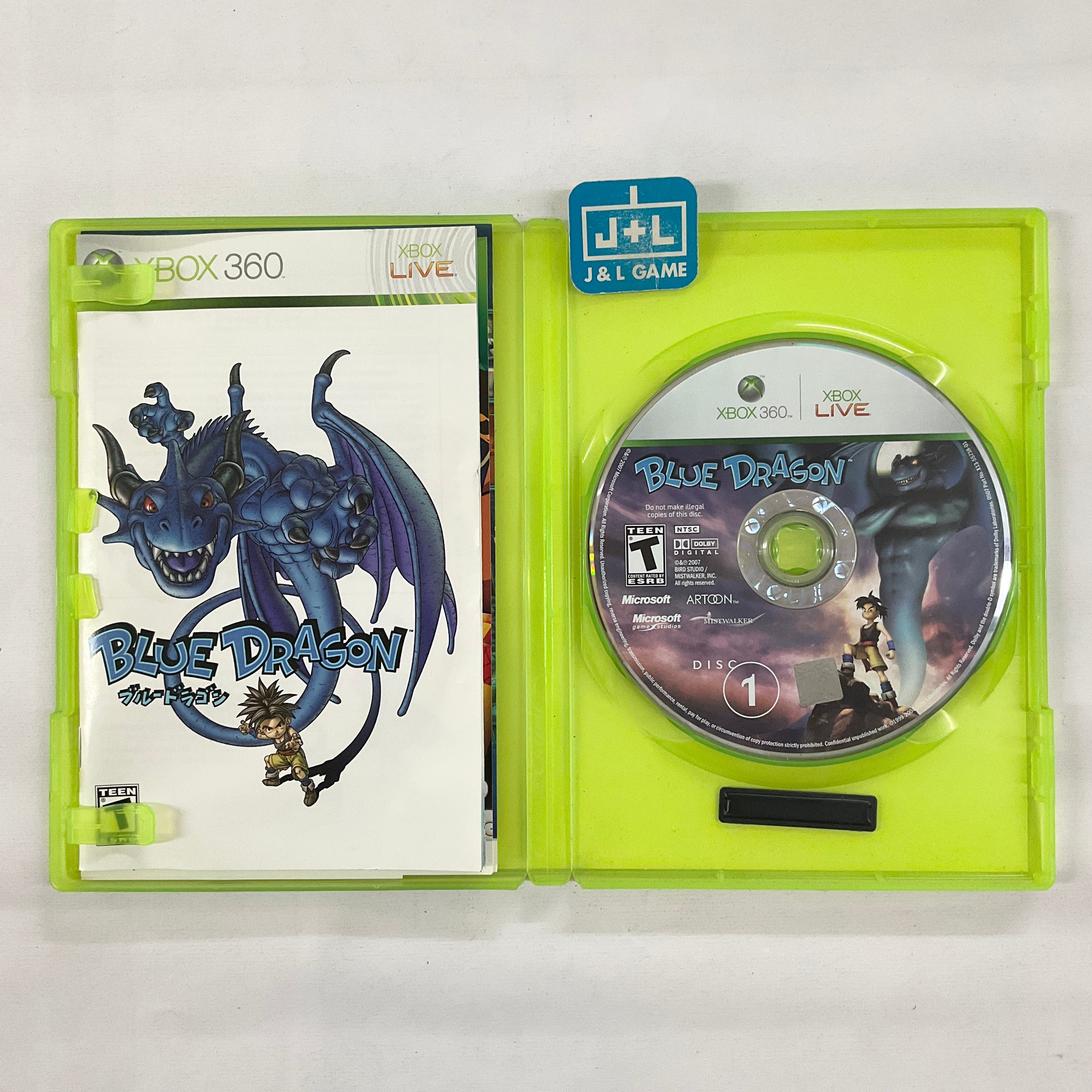 Blue Dragon - Xbox 360 [Pre-Owned] Video Games Microsoft Game Studios   