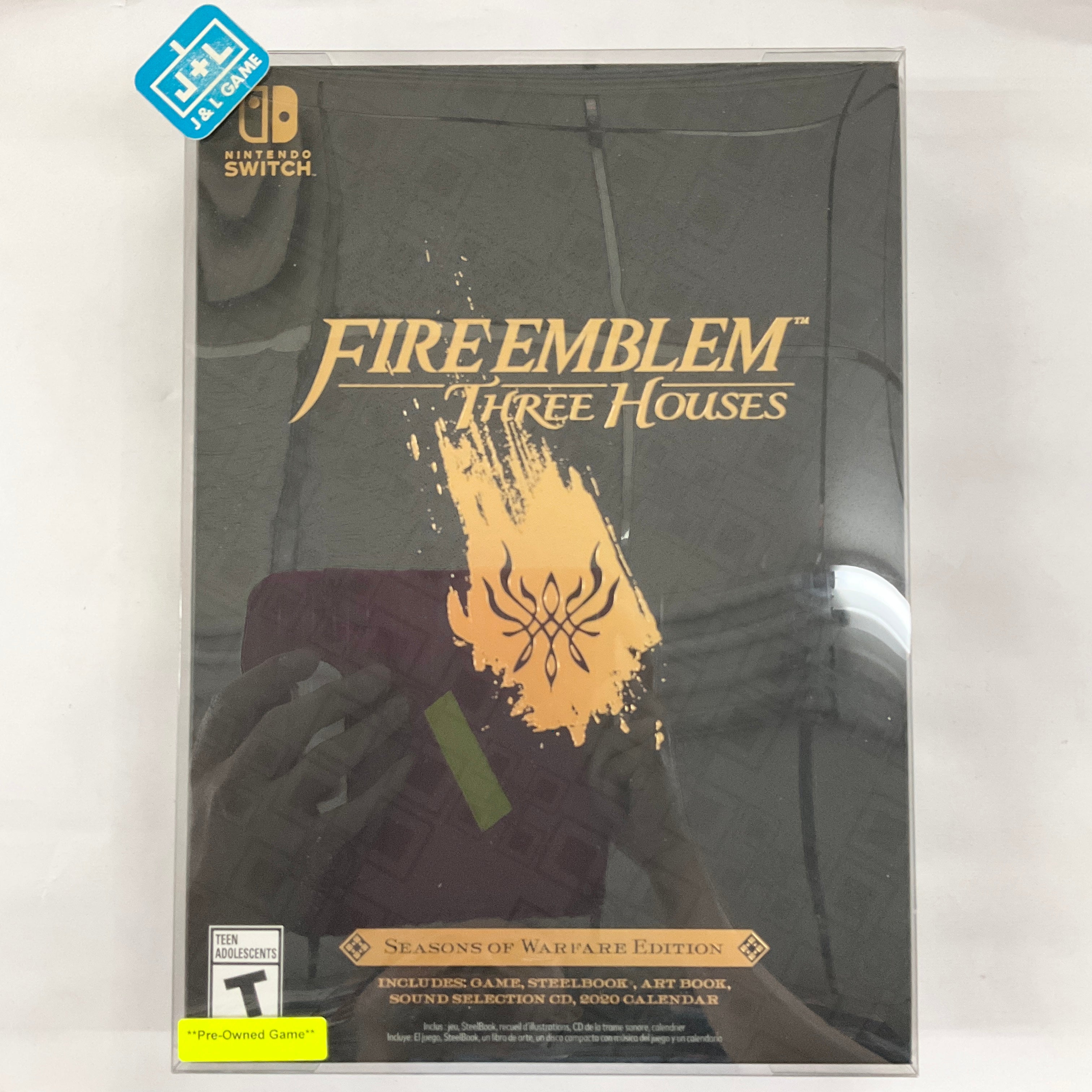 Fire Emblem: Three Houses Seasons of Warfare Edition - (NSW) Nintendo Switch [Pre-Owned] Video Games Nintendo   