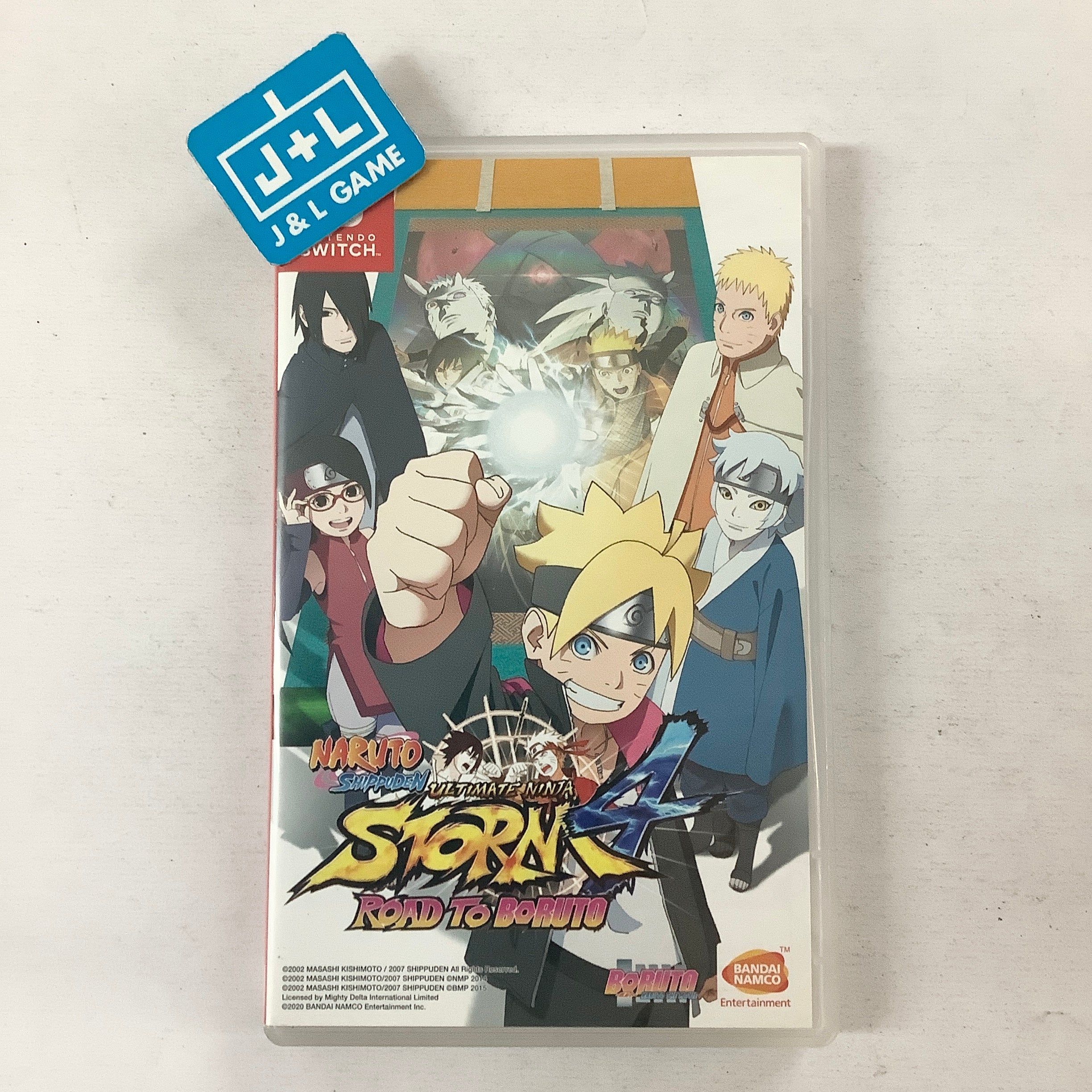 Naruto Shippuden: Ultimate Ninja Storm 4 Road to Boruto - (NSW) Nintendo Switch [Pre-Owned] (Japanese Import) Video Games Bandai Namco Games   