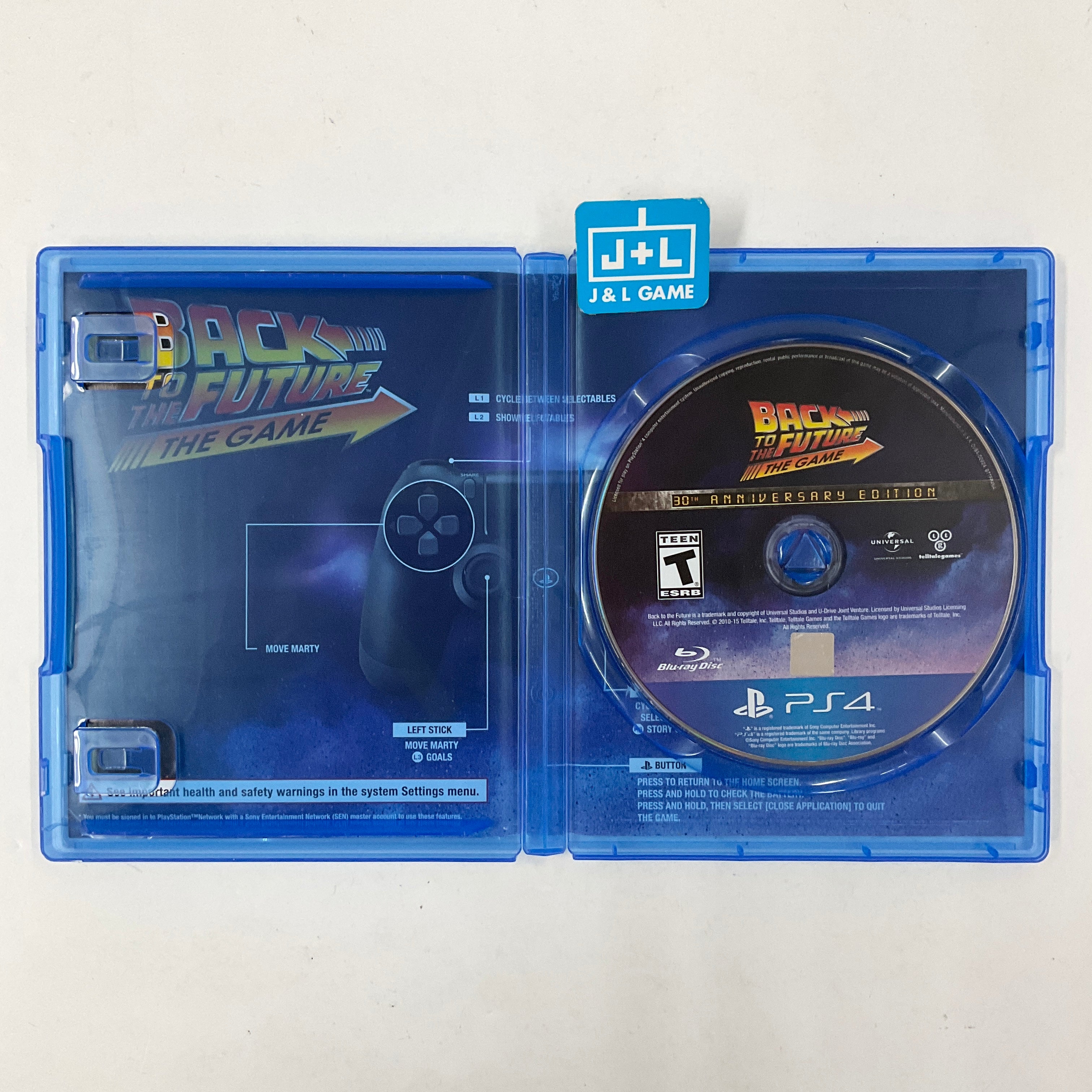 Back to the Future: The Game - 30th Anniversary Edition - (PS4) PlayStation 4 [Pre-Owned] Video Games Telltale Games   