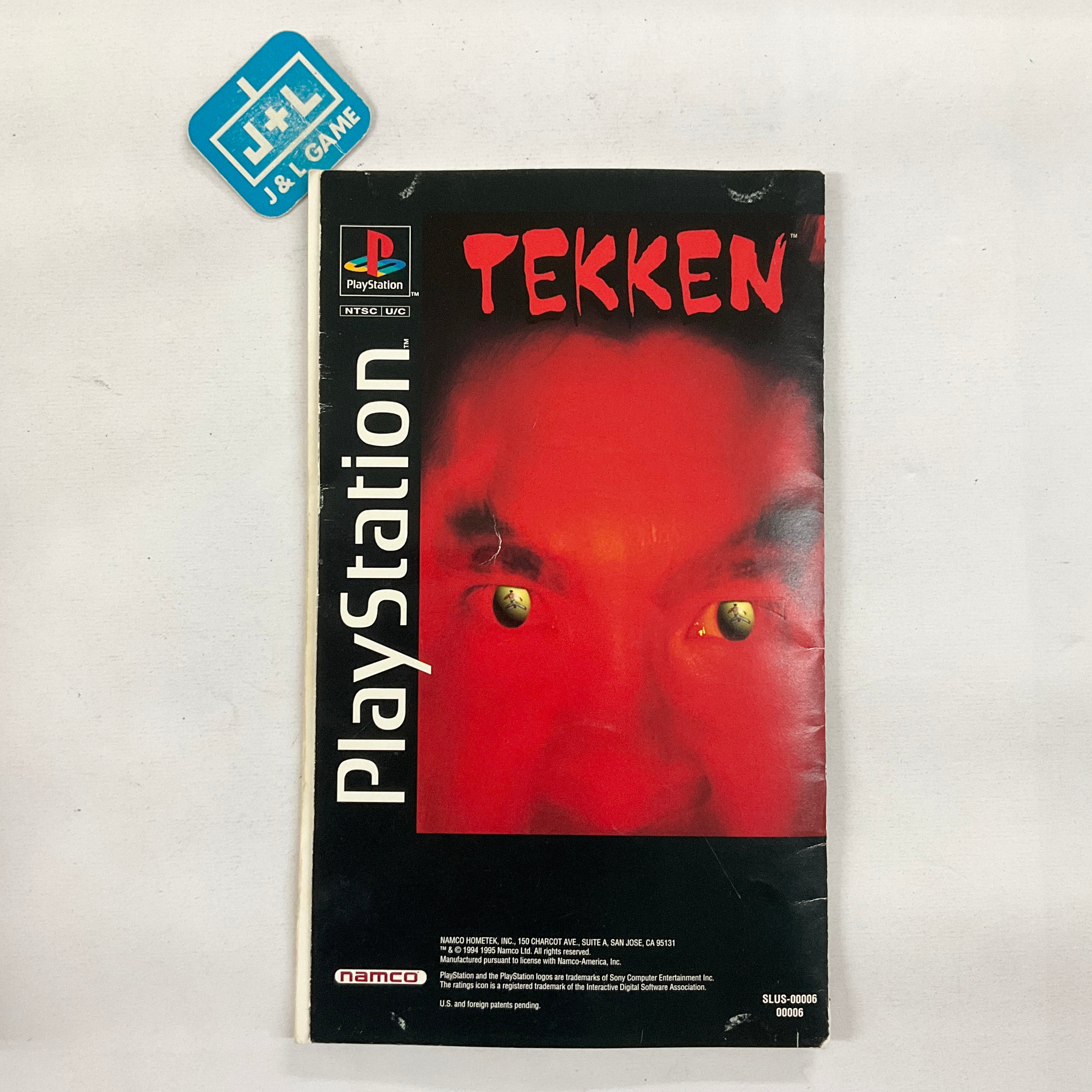 Tekken for Playstation PS1 Long high quality Box