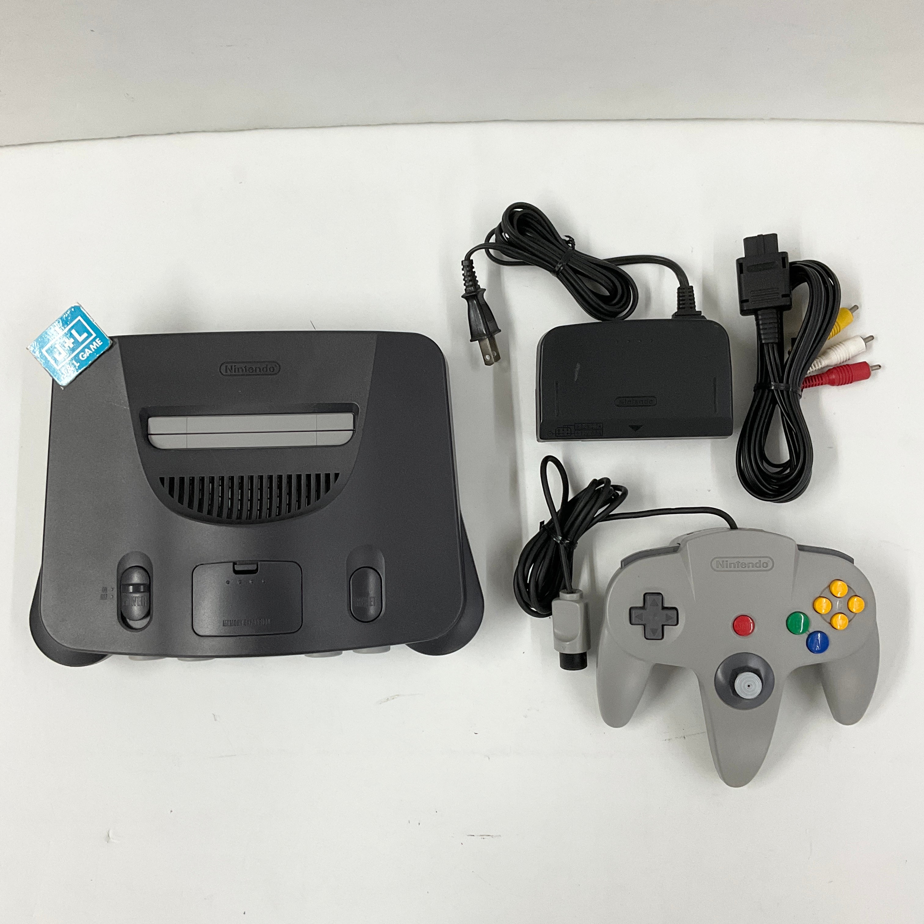 Nintendo 64 Hardware Console (Black) - (N64) Nintendo 64 [Pre-Owned] (Japanese Import) Consoles Nintendo   