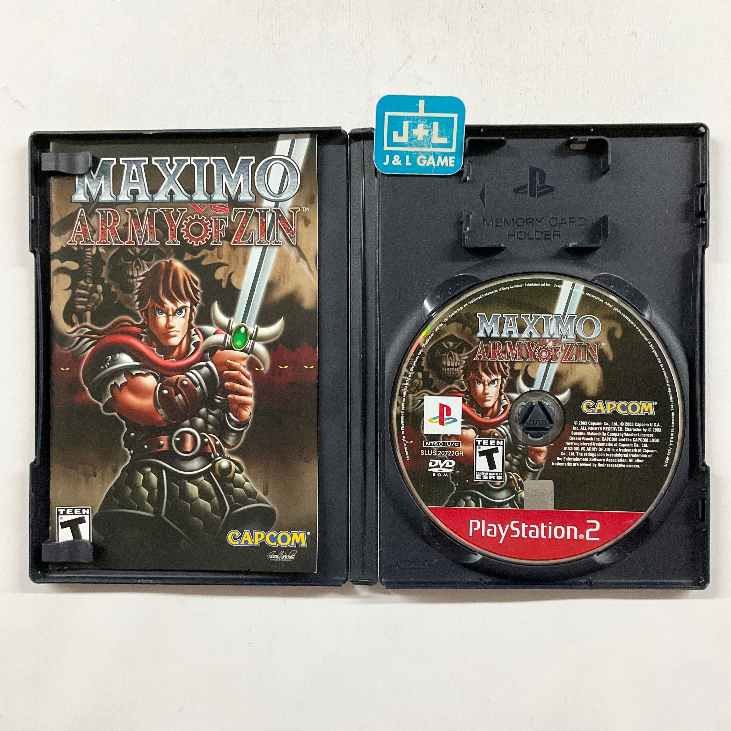 Maximo vs Army of Zin (Greatest Hits) - (PS2) PlayStation 2 [Pre-Owned] Video Games Capcom   