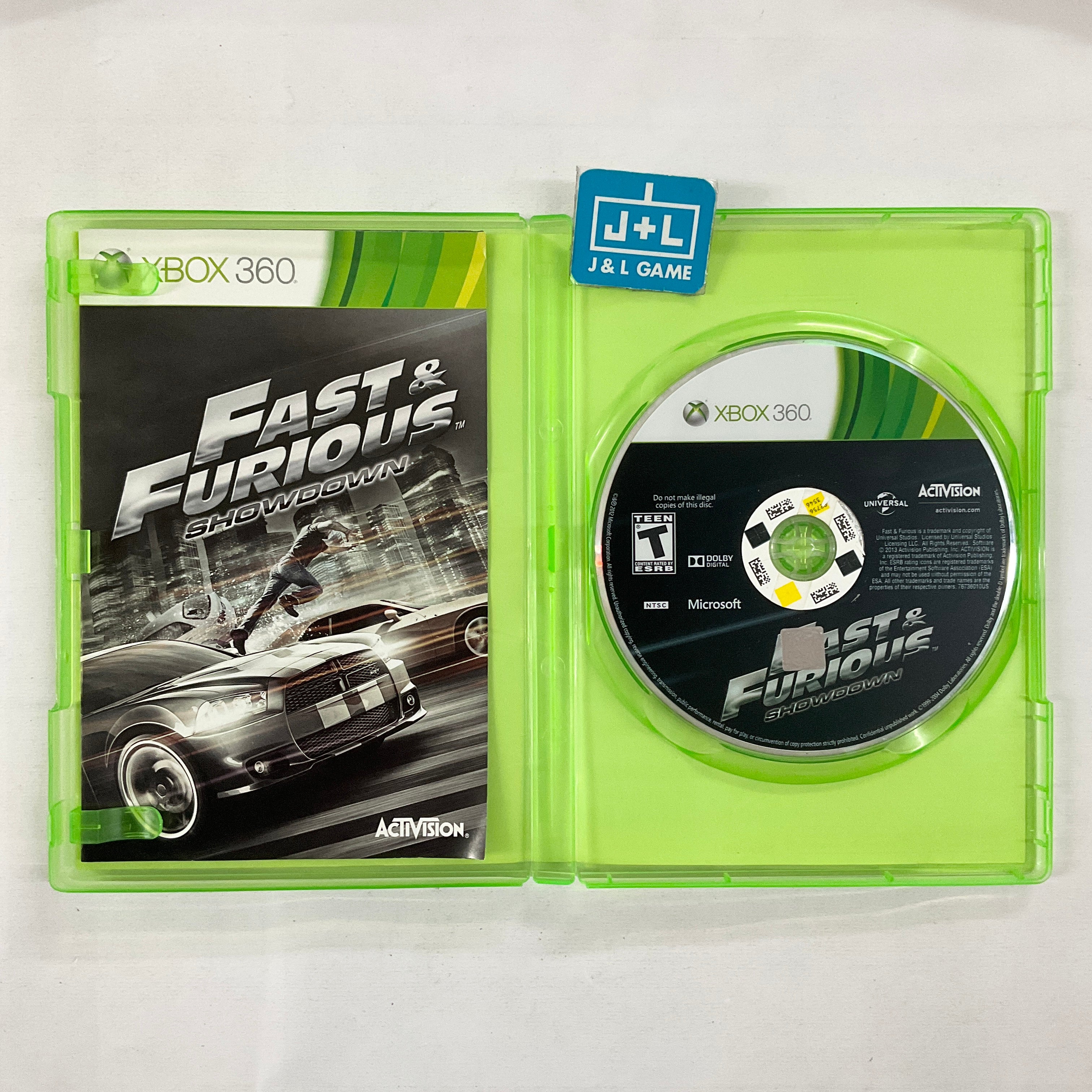 Fast & Furious: Showdown - Xbox 360 [Pre-Owned] Video Games ACTIVISION