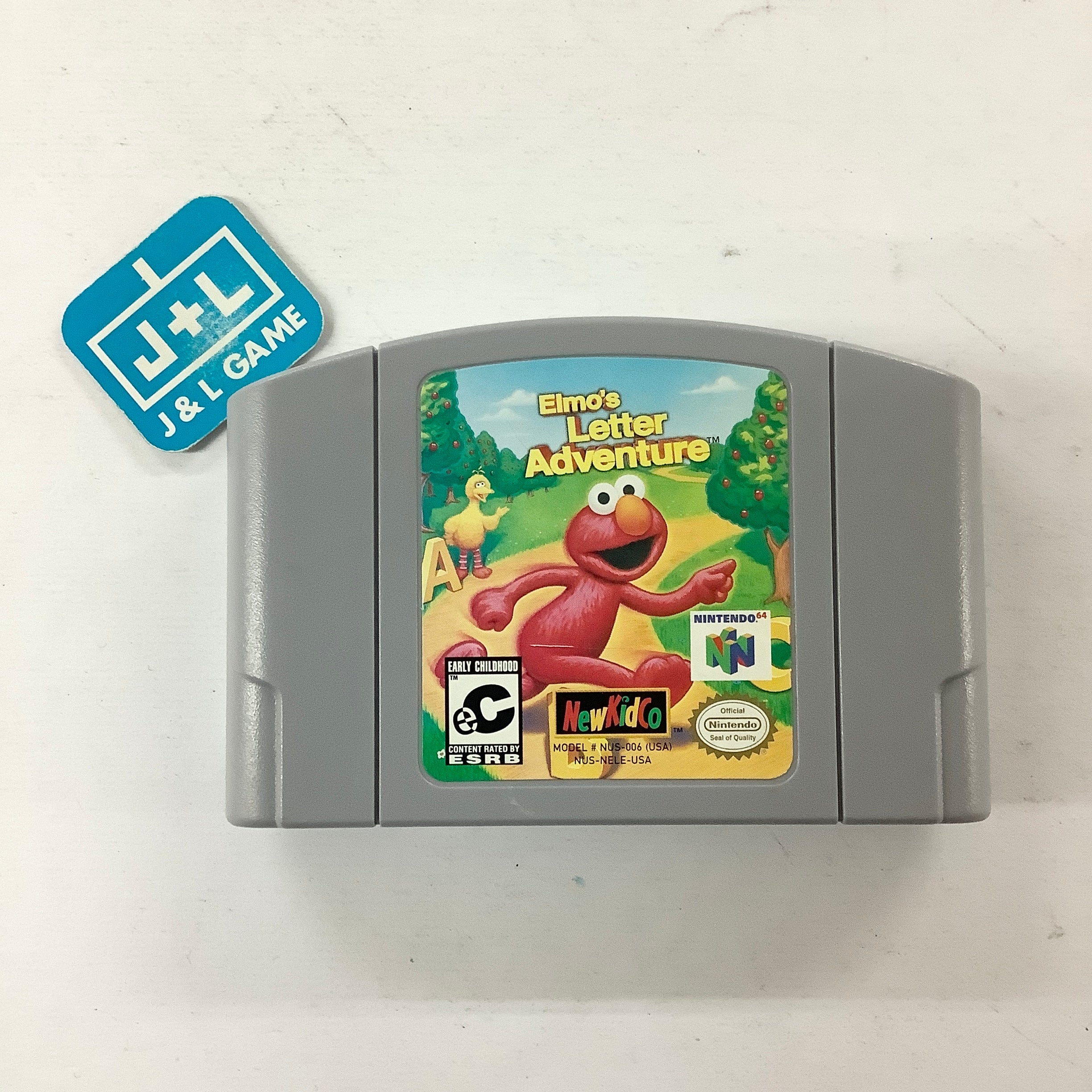 Elmo's Letter 2024 Adventure for Nintendo 64 in box