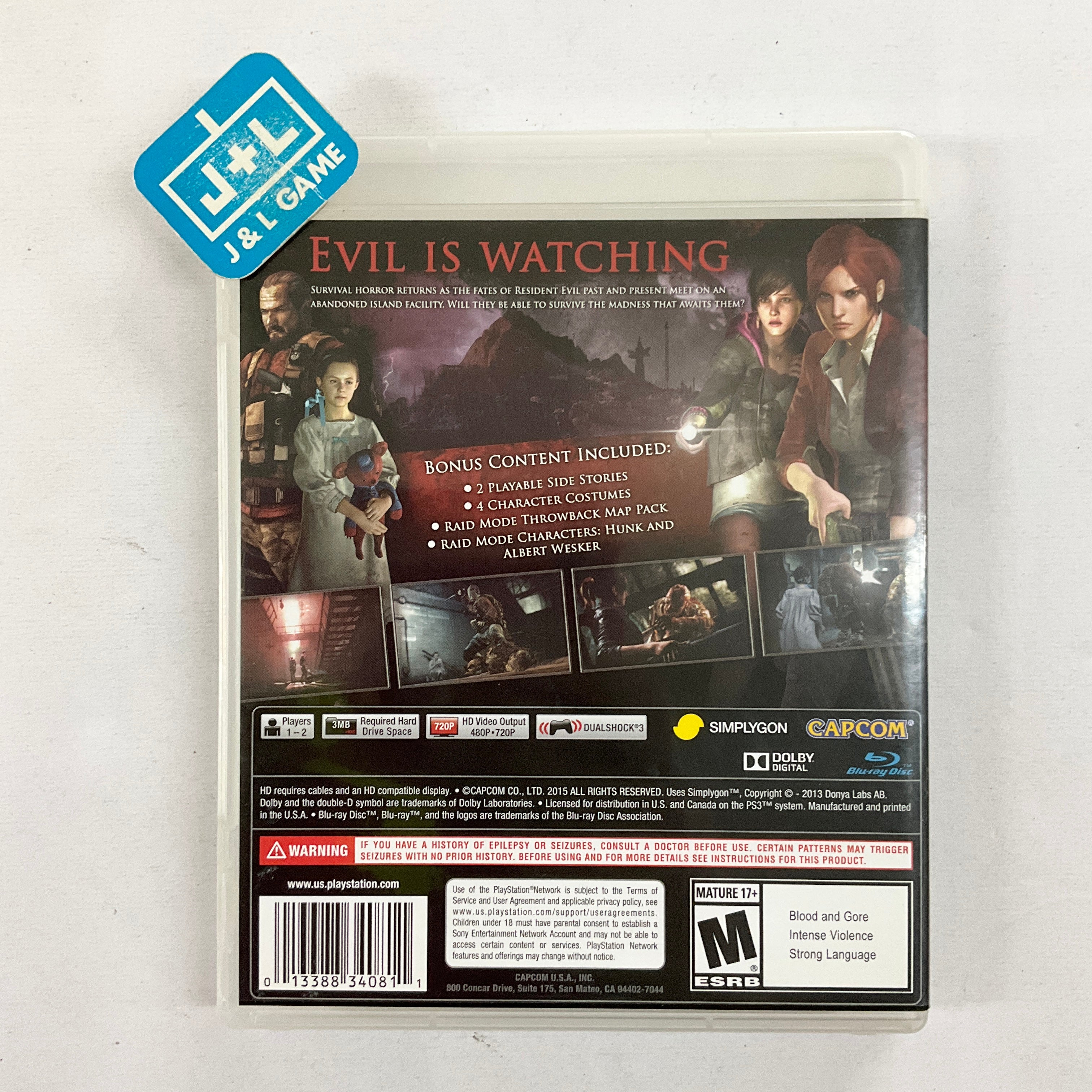 Resident Evil: Revelations 2 - (PS3) PlayStation 3 [Pre-Owned] Video Games Capcom   