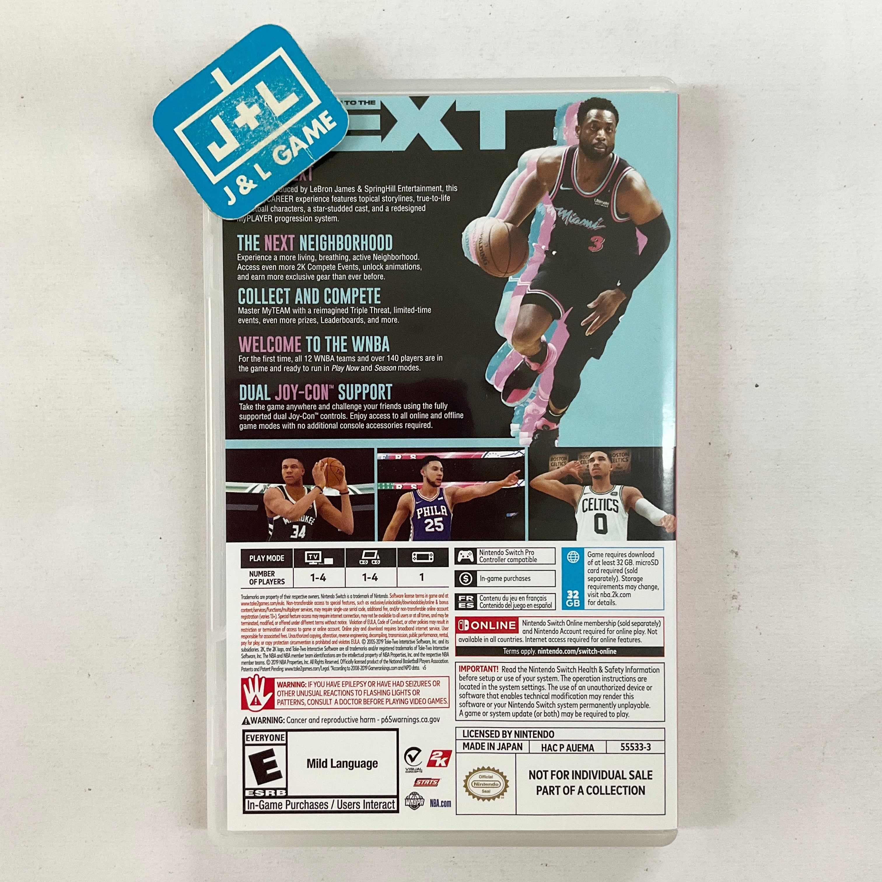 NBA 2K20 Legend Edition - (NSW) Nintendo Switch [Pre-Owned] Video Games 2K GAMES   