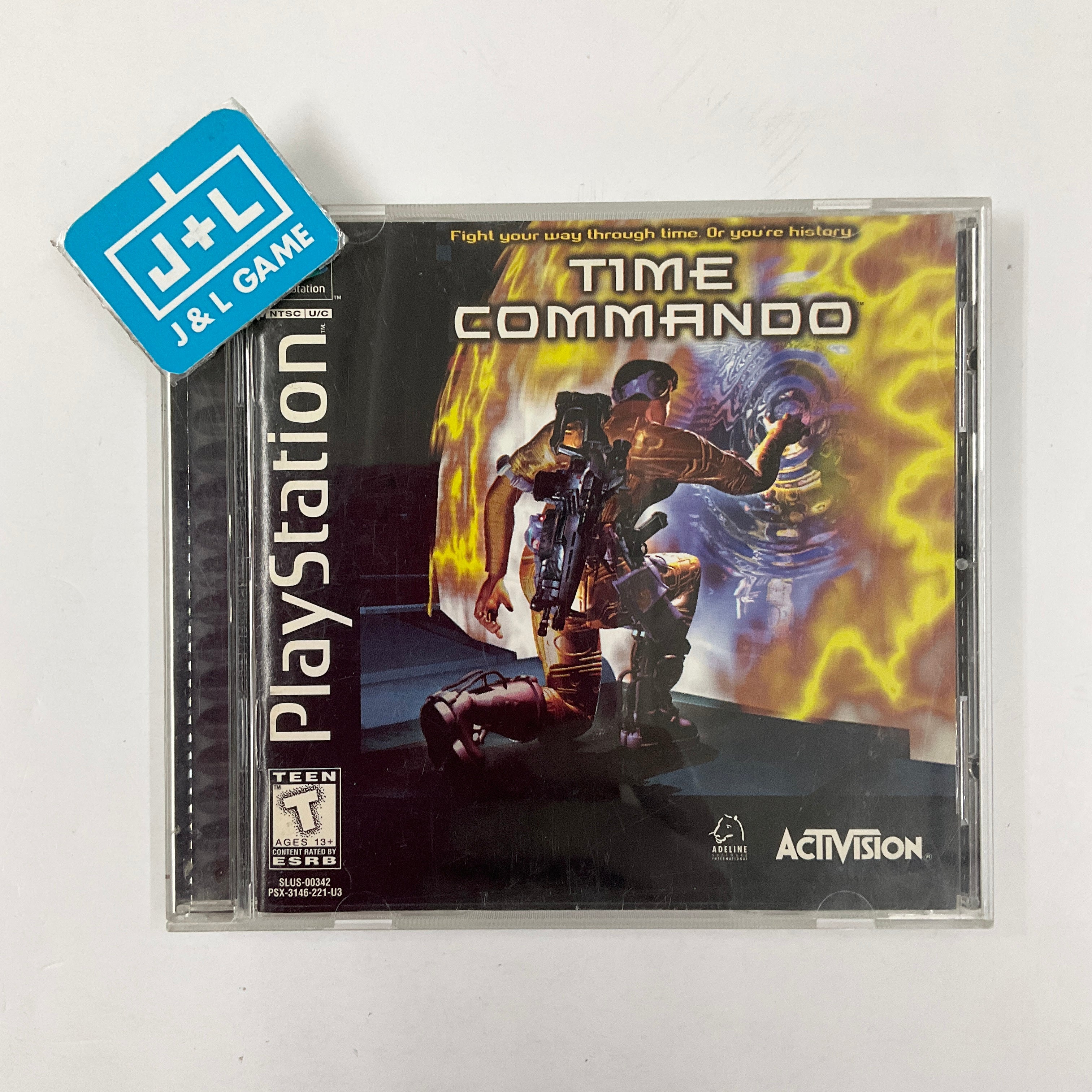 Time Commando - (PS1) PlayStation 1 [Pre-Owned] Video Games Activision   