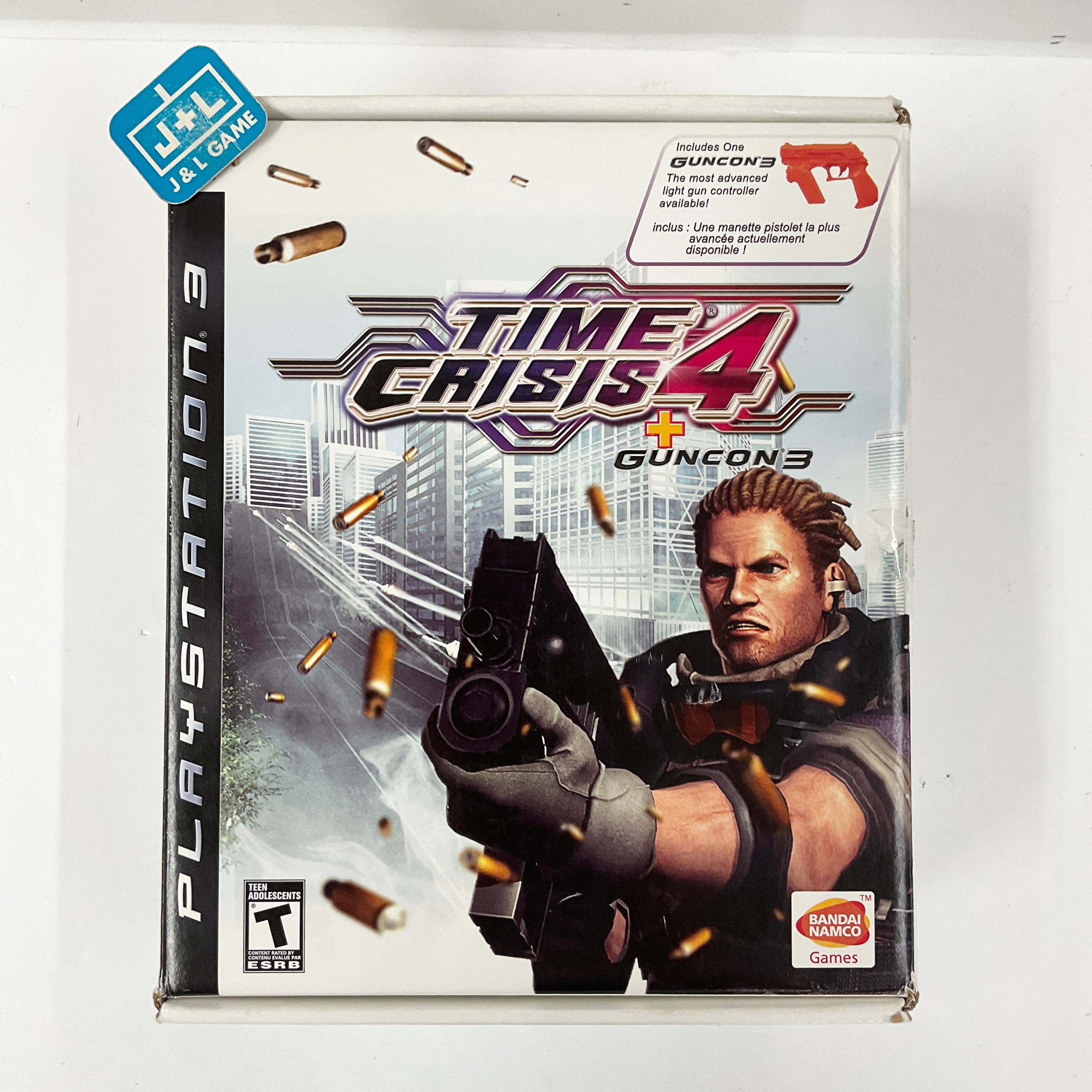 Time Crisis 4 (Includes Guncon 3) - (PS3) Playstation 3 [Pre-Owned] Video Games BANDAI NAMCO Entertainment   