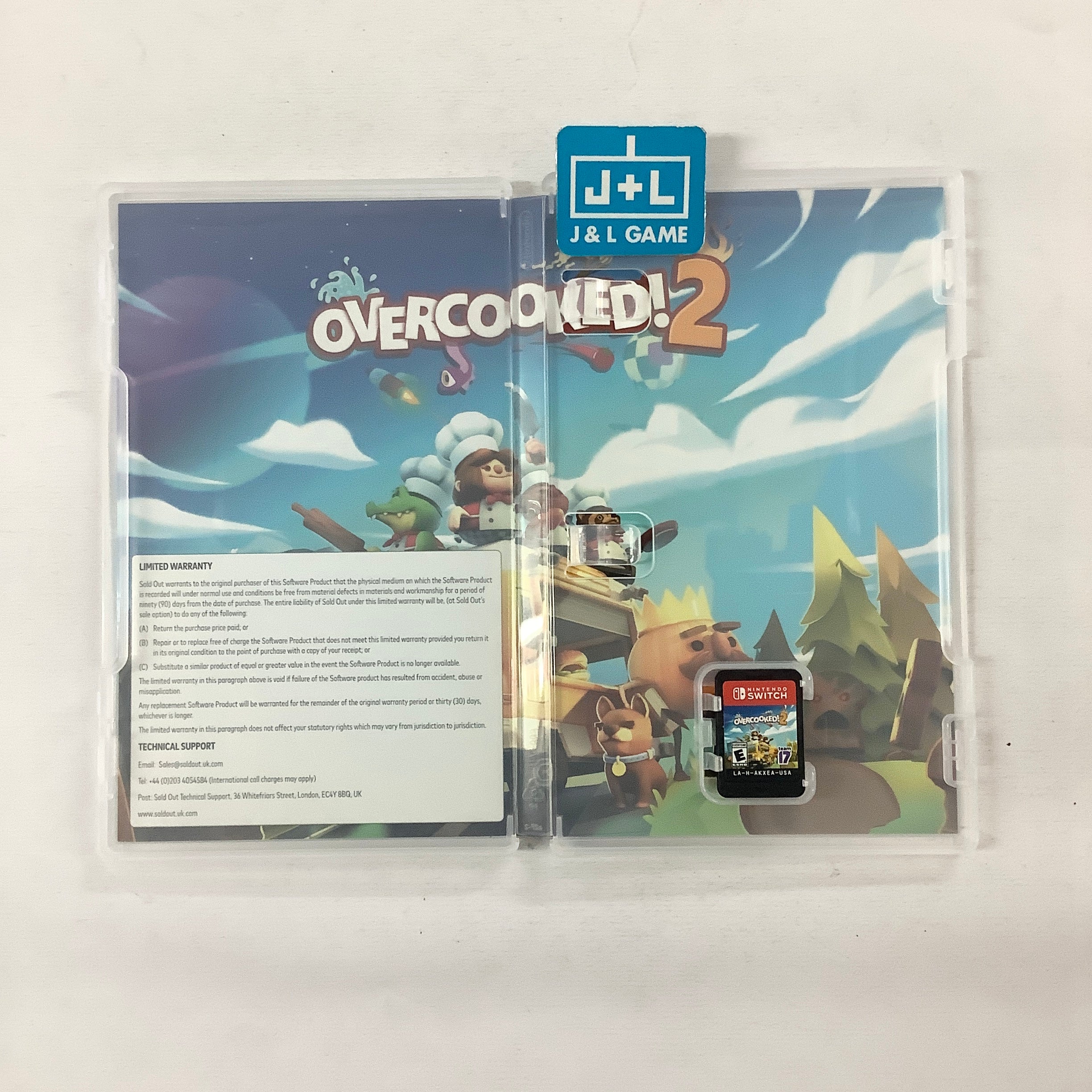 Overcooked! 2 - (NSW) Nintendo Switch [Pre-Owned] Video Games Team 17   