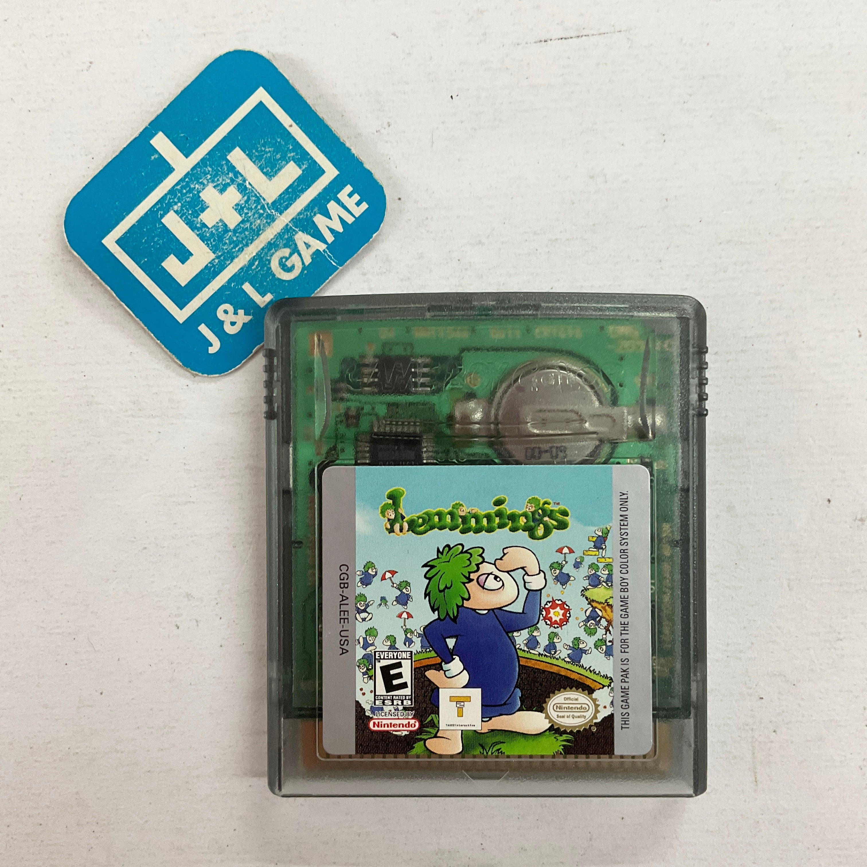 Lemmings & Oh No! More Lemmings - (GBC) Game Boy Color [Pre-Owned] Video Games Take-Two Interactive   