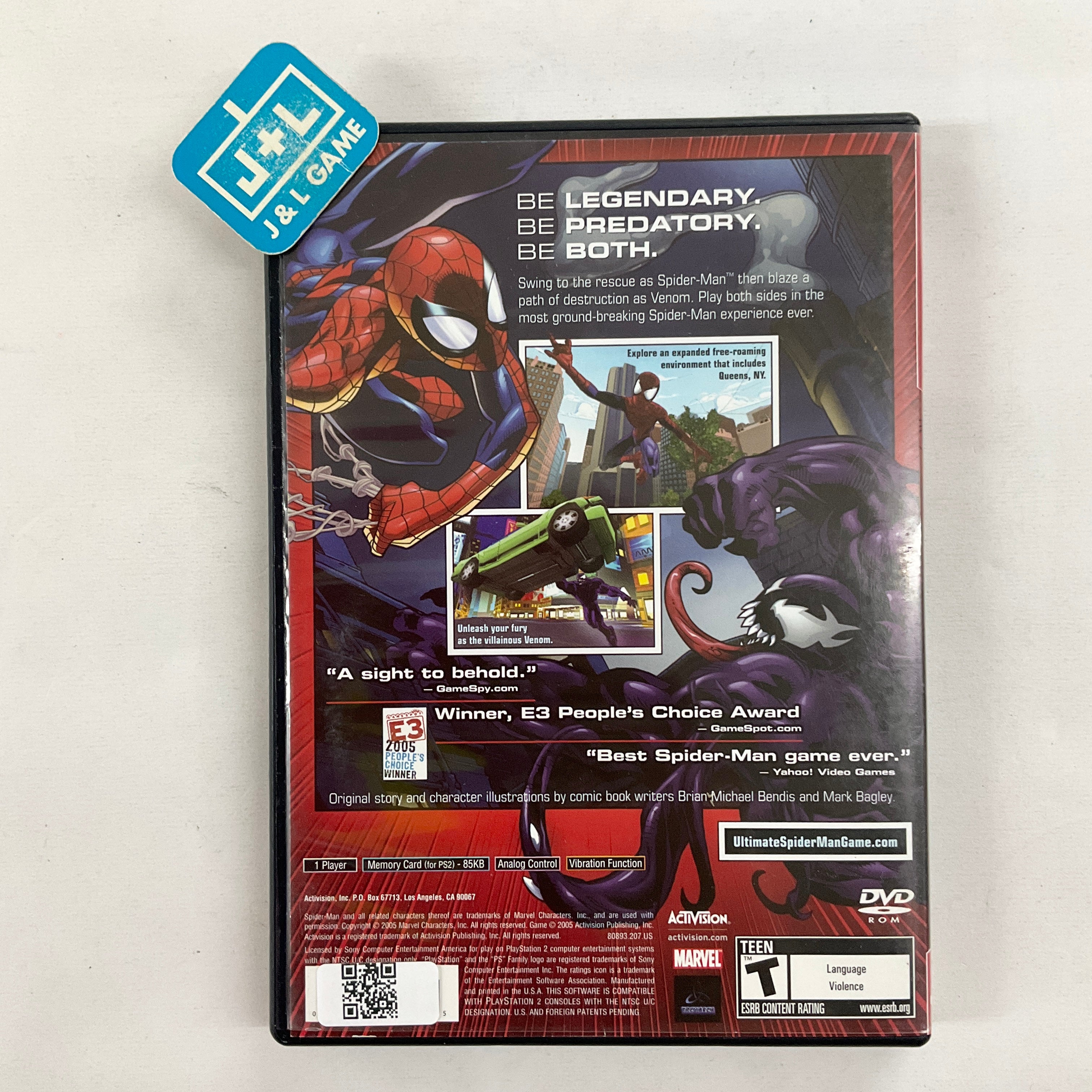 Ultimate Spider-Man (Greatest Hits) - (PS2) PlayStation 2 [Pre-Owned] Video Games Activision   