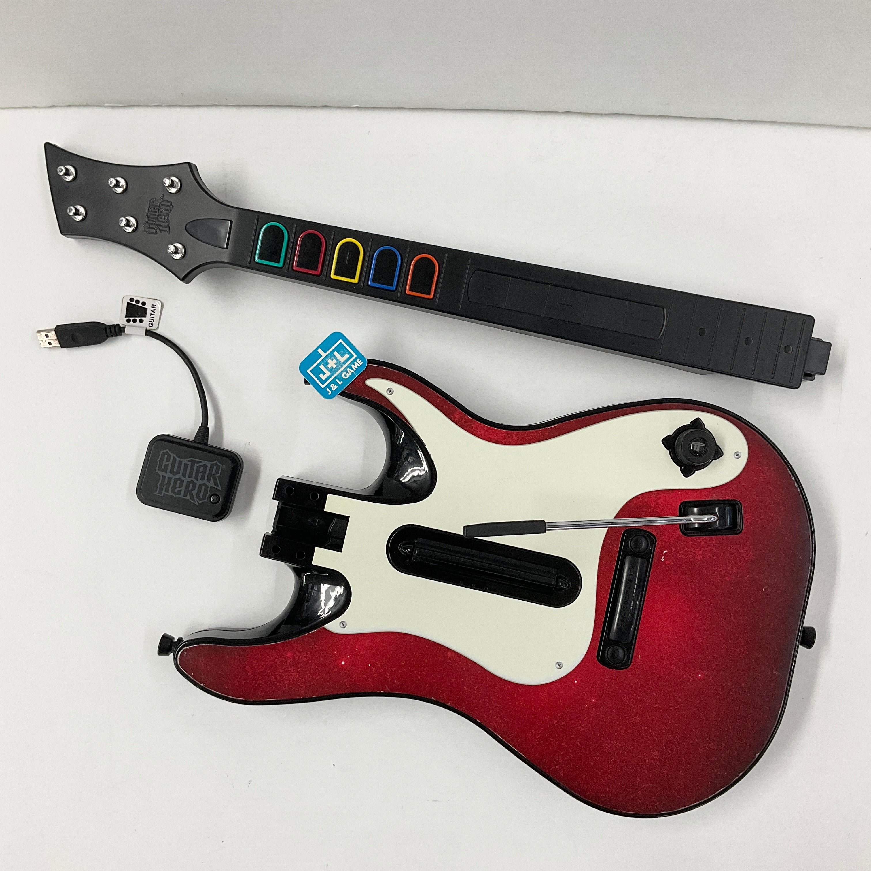 Guitar Hero Wireless Guitar Controller (Activision Guitar Hero 5 ) - (PS3) Playstation 3 [Pre-Owned] Accessories Activision   