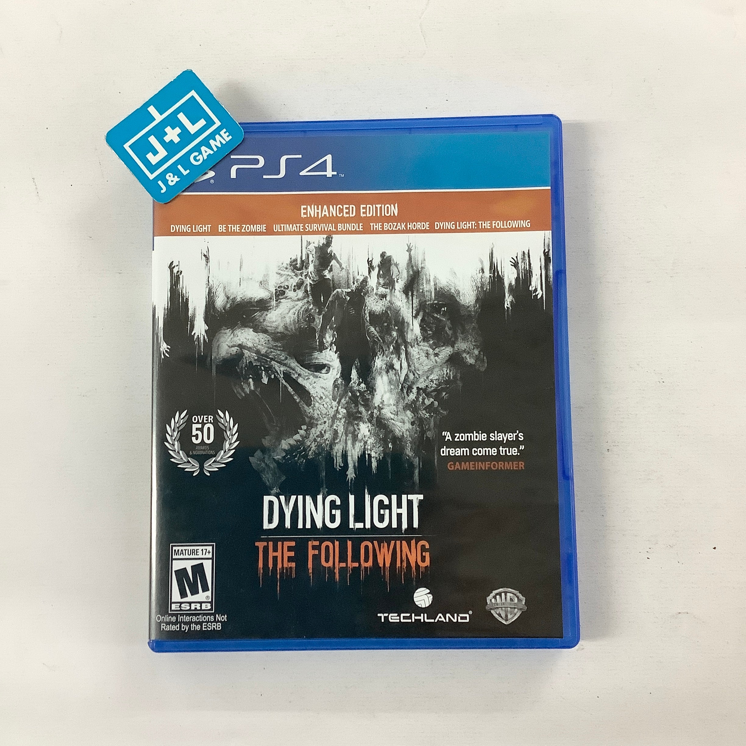 Dying Light: The Following - Enhanced Edition - (PS4) PlayStation 4 [Pre-Owned] Video Games WB Games   