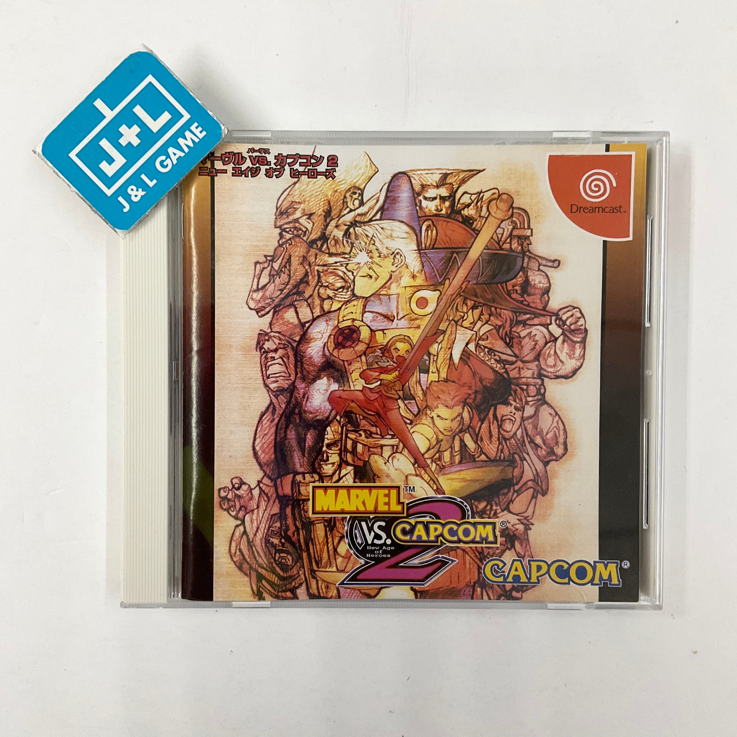 Marvel vs. Capcom 2: New Age of Heroes - (DC) SEGA Dreamcast [Pre-Owned] (Japanese Import) Video Games Capcom   