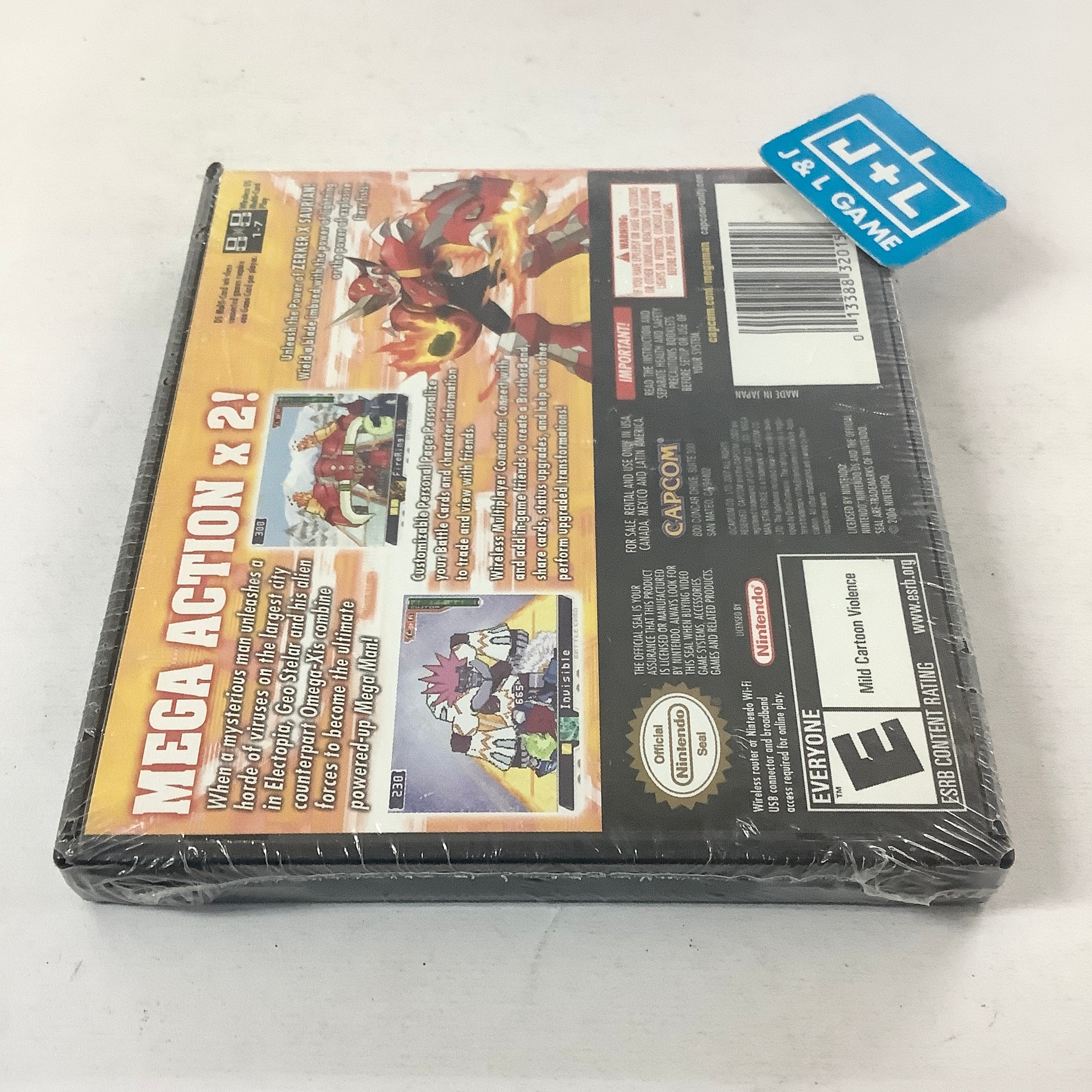 Mega Man Star Force 2: Zerker X Saurian - (NDS) Nintendo DS Video Games Capcom   