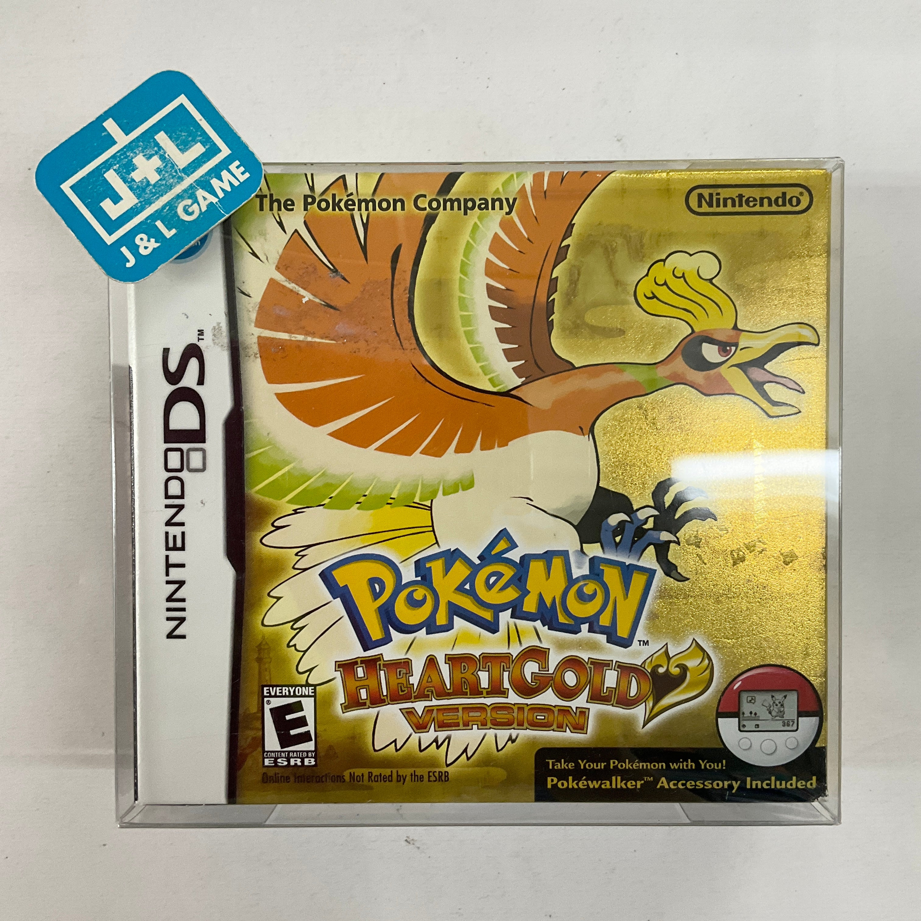 Pokemon HeartGold Version (w/ Pokewalker) - (NDS) Nintendo DS [Pre-Owned] Video Games Nintendo   